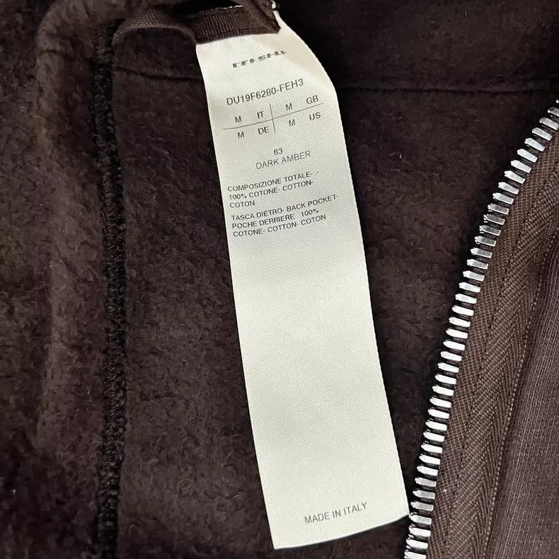 Rick Owens rickowens full-zip hoodie-2508 Size US M / EU 48-50 / 2 - 4 Thumbnail