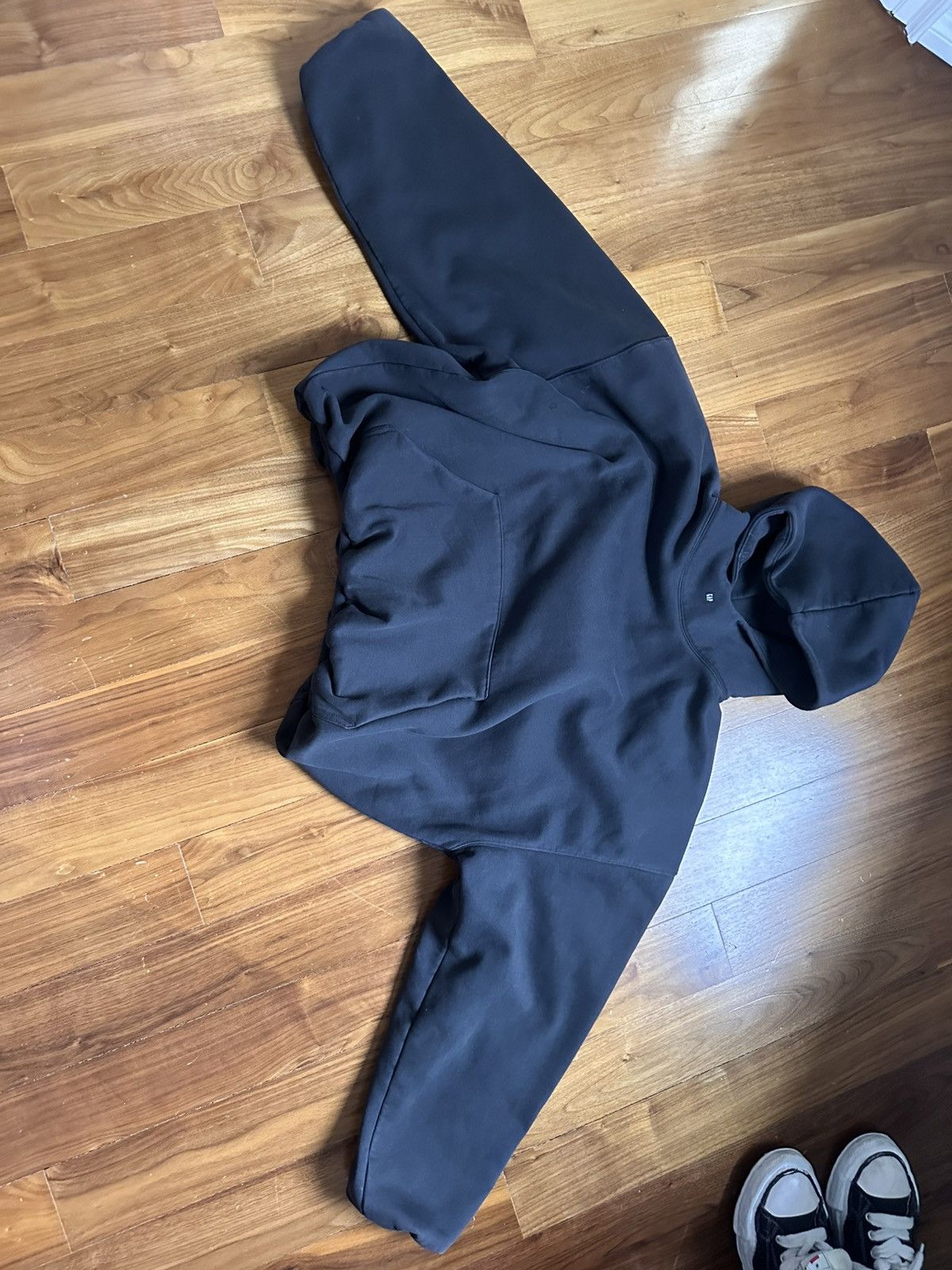 Gap × Yeezy Yeezy Gap Black Heavyweight Double Layer Hoodie Size US S / EU 44-46 / 1 - 1 Thumbnail