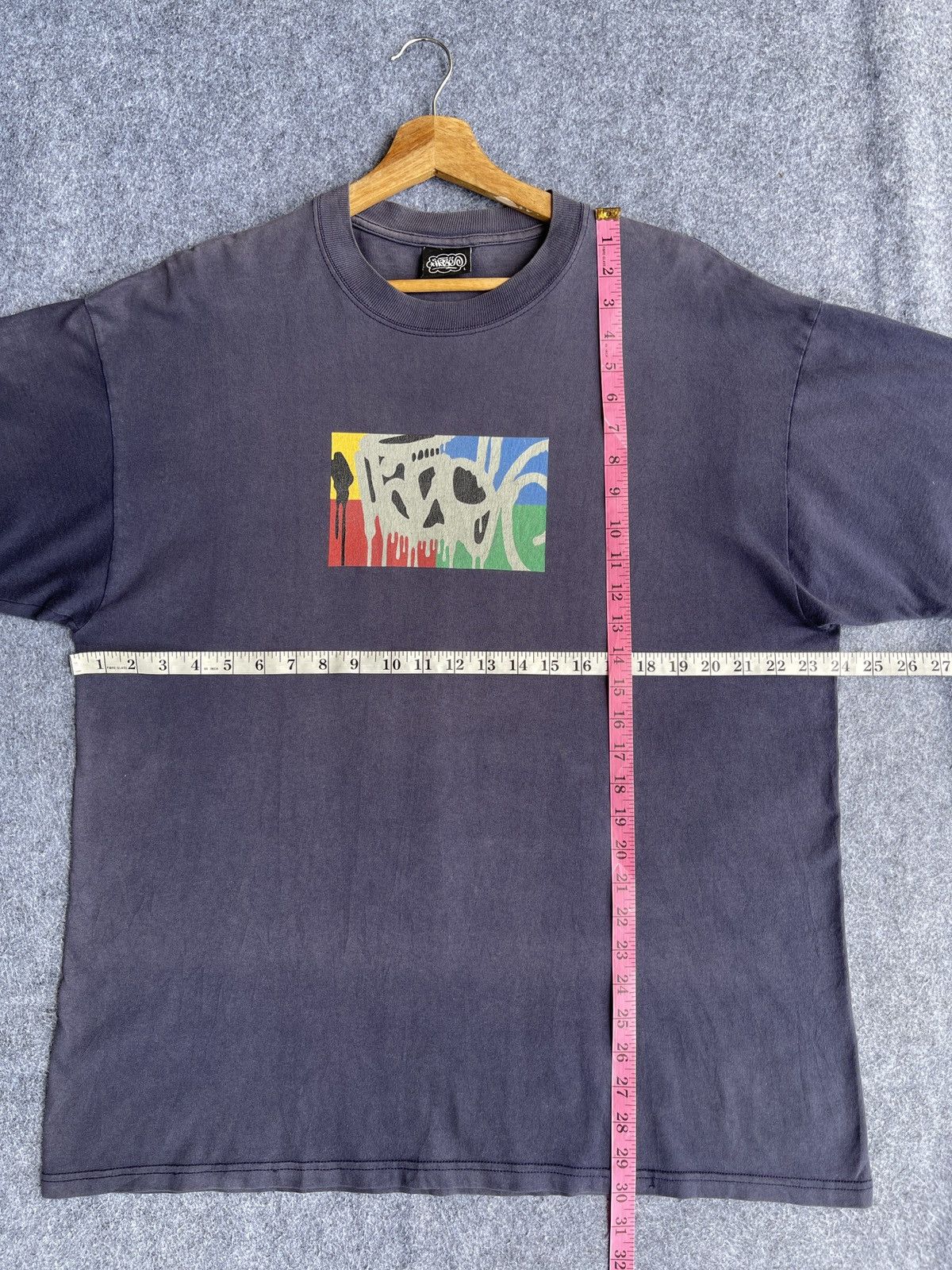 Vintage Last Drop🔥SUN FADED🔥Vintage Haze ERD Skateboards TEE Size US L / EU 52-54 / 3 - 9 Thumbnail