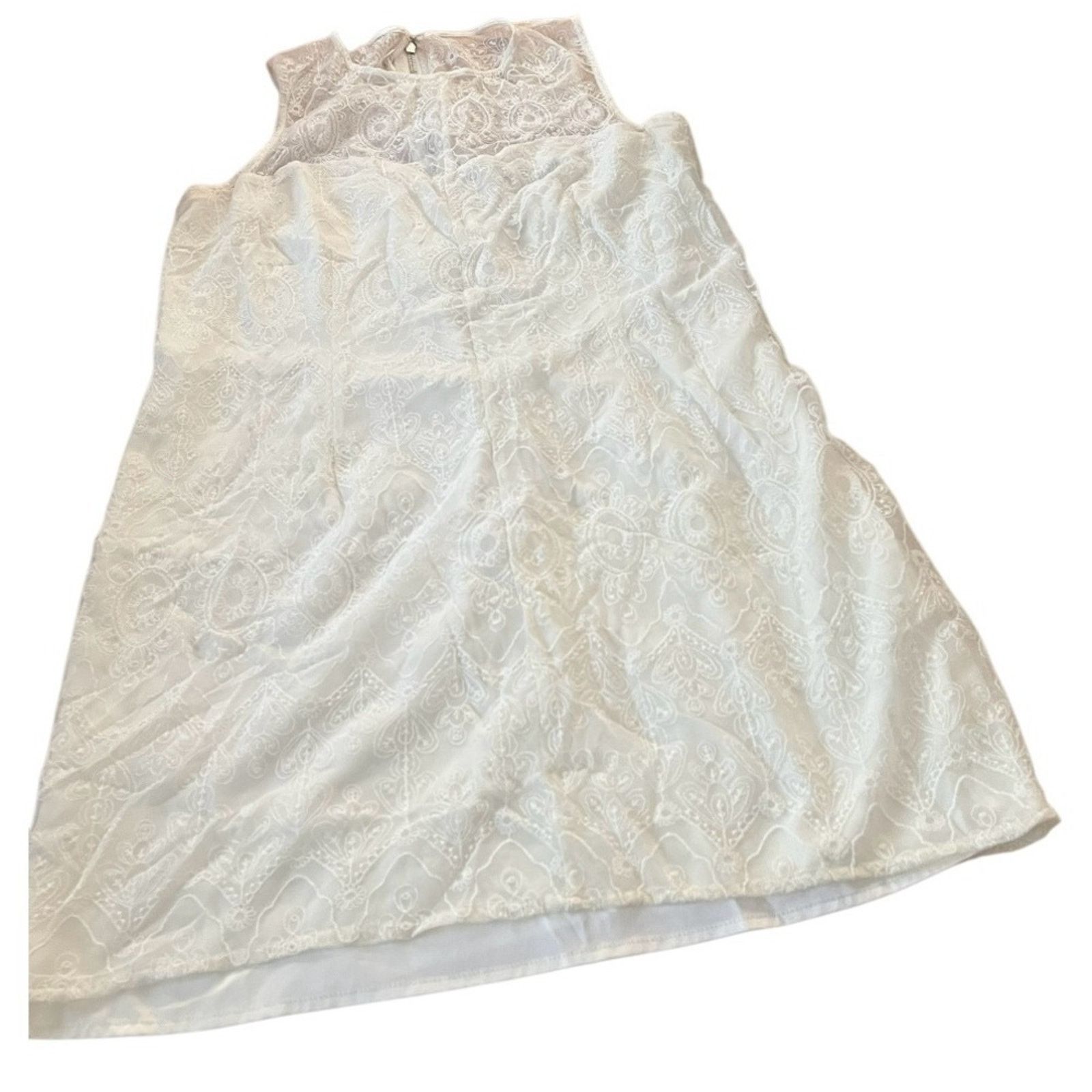 The Unbranded Brand Kensie fully lined lace mini dress, size Large Size L / US 10 / IT 46 - 1 Thumbnail