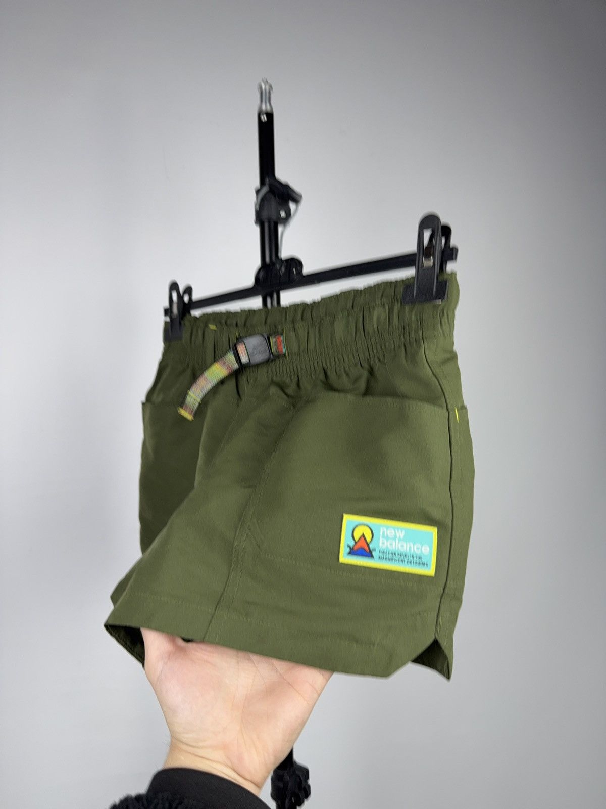 New Balance Outdoor New Balance All Terrain Trail Shorts Olive Green XS Size 26" / US 2 / IT 38 - 3 Thumbnail