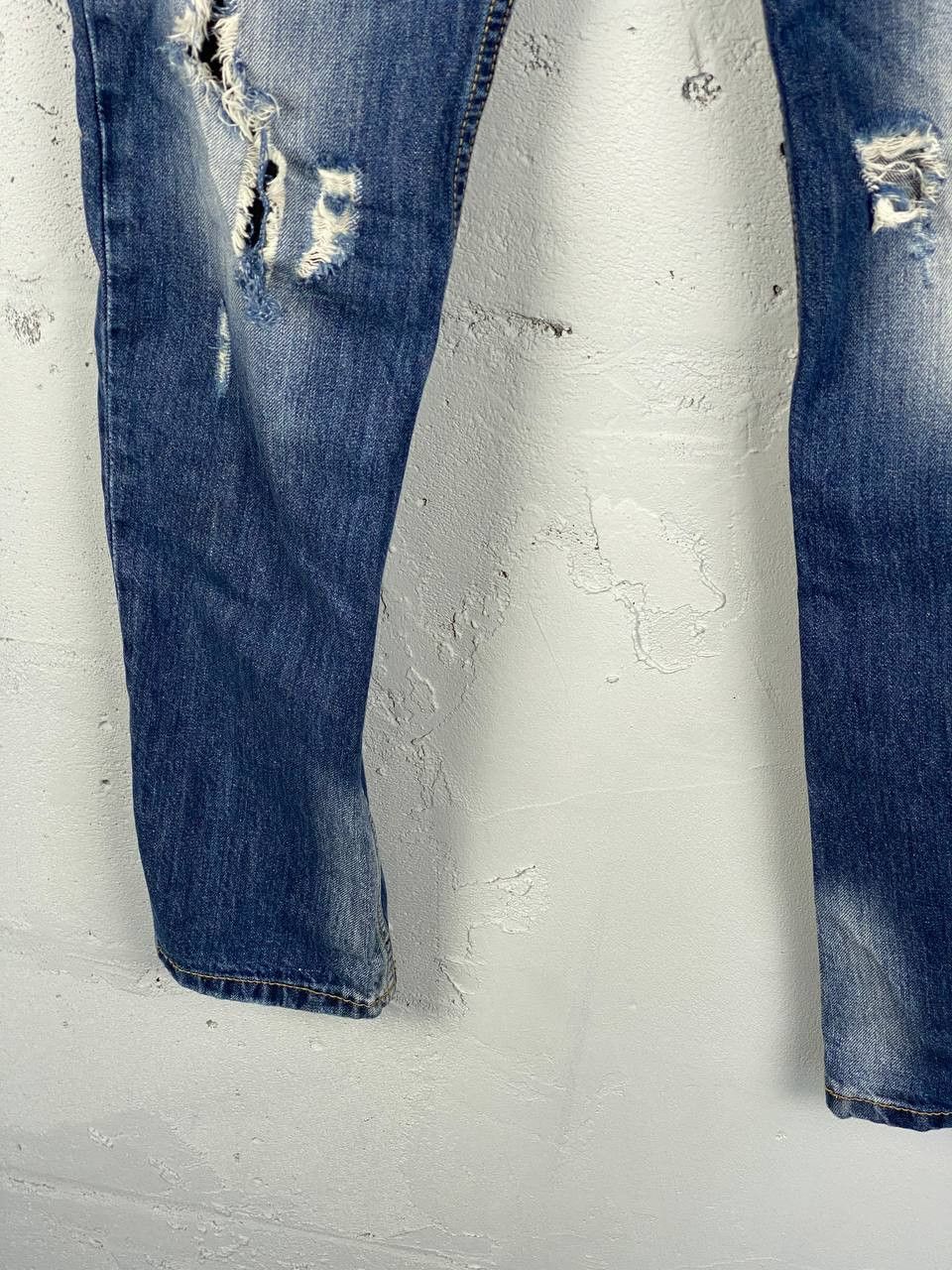Dolce & Gabbana Y2K Dolce & Gabbana Trash Style Jeans D&G Distressed Jeans Size US 32 / EU 48 - 6 Thumbnail