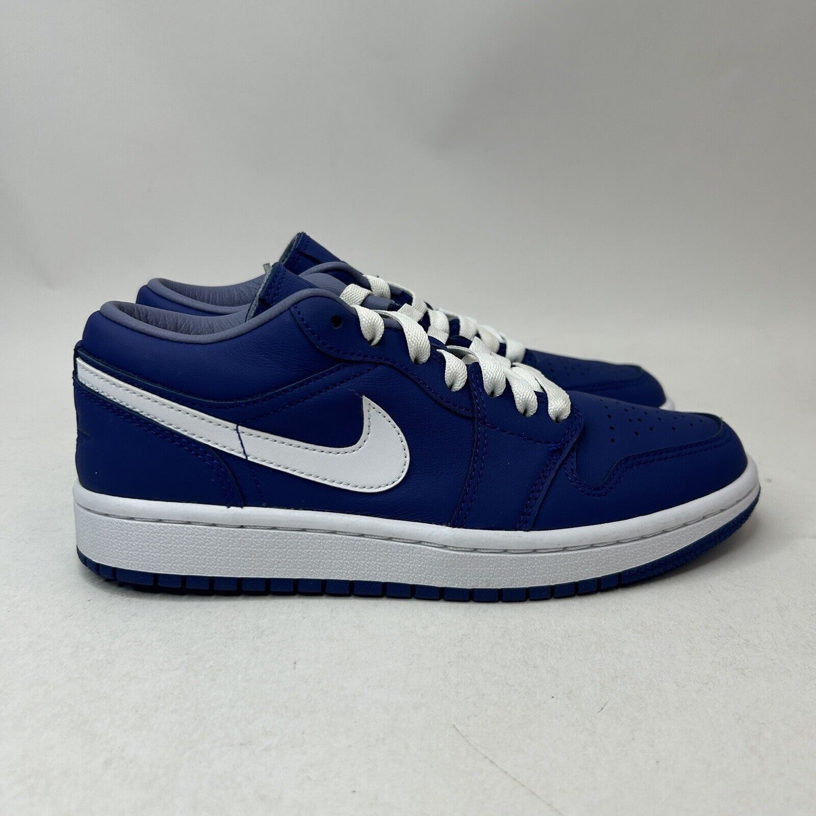 Nike Nike Air Jordan 1 Low Retro WMNS “Deep Royal Blue” 2023 Size US 6 / IT 36 - 4 Thumbnail