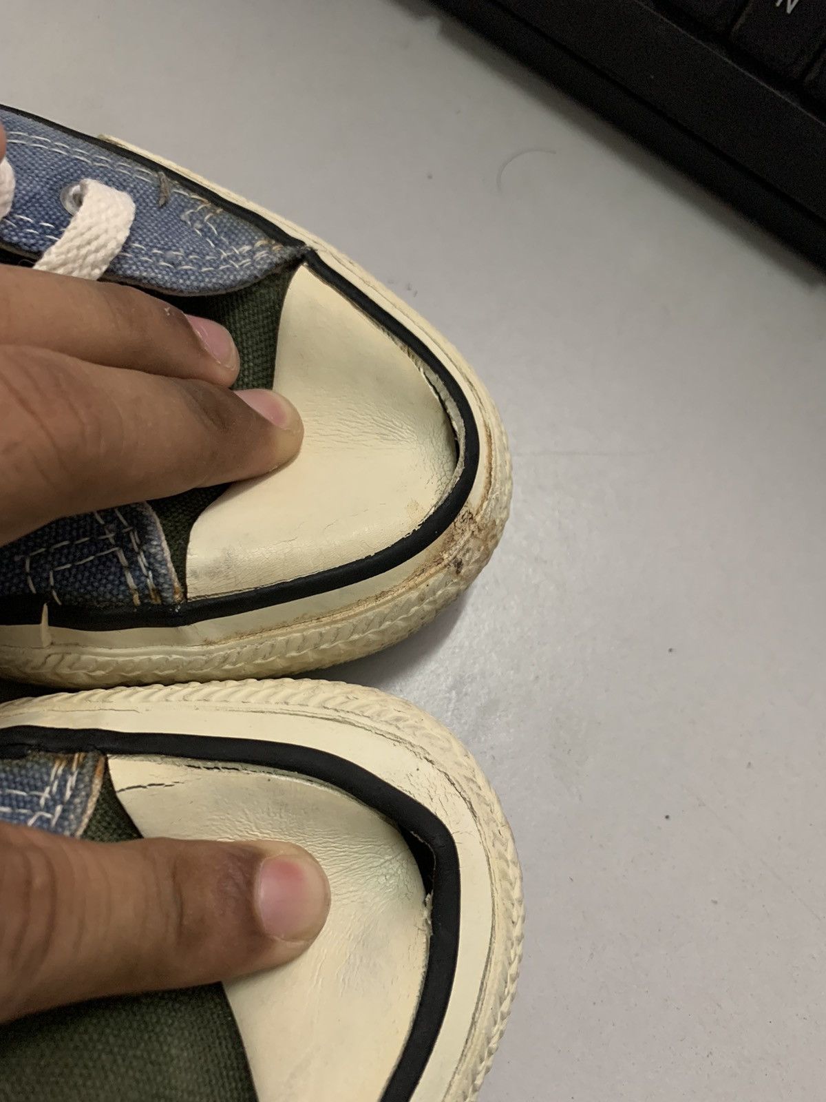 Converse × Vintage Converse made in usa highcut 1990 Size US 6.5 / EU 39-40 - 10 Thumbnail