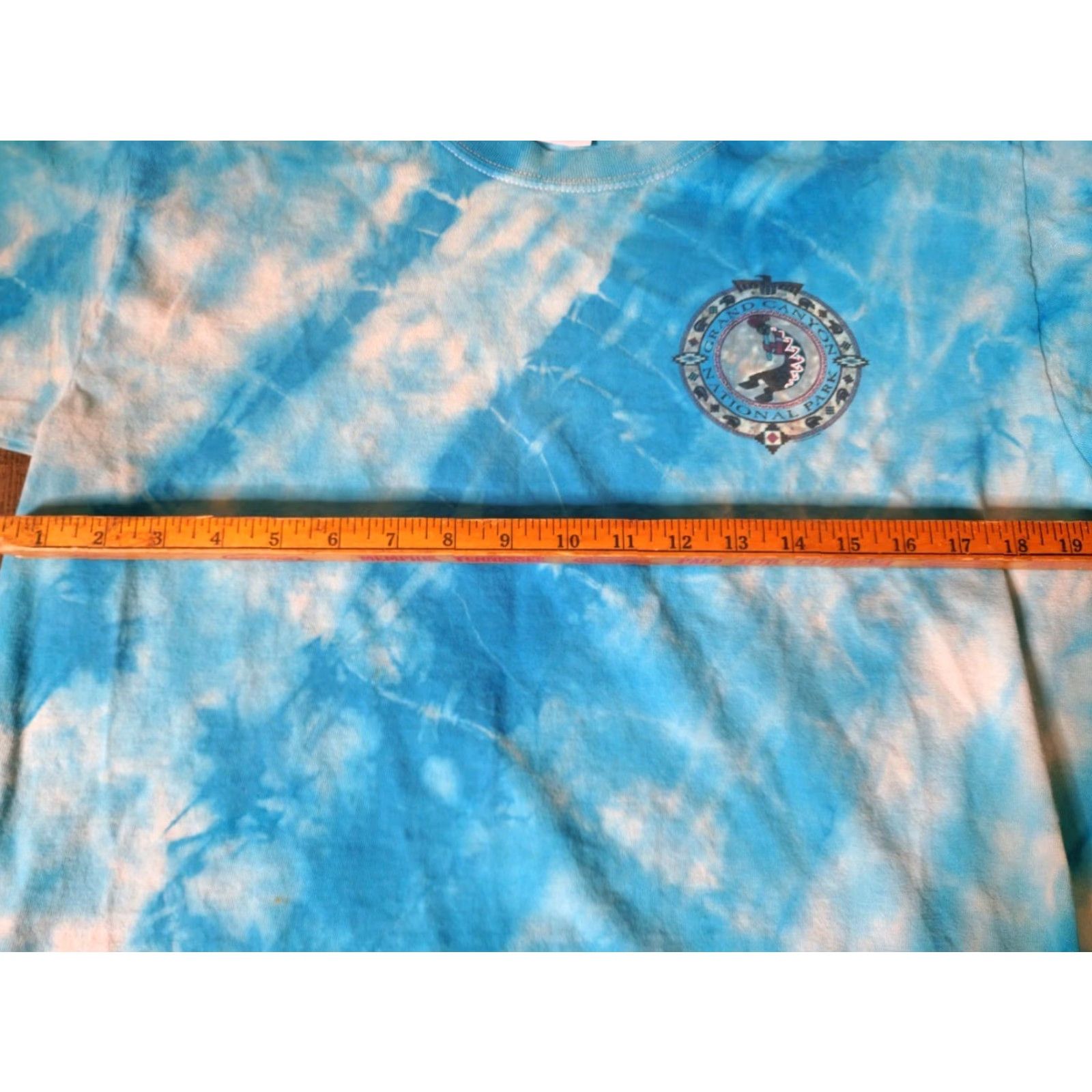 Vintage VINTAGE Fred Harvey Trading Company Grand Canyon National Park T Shirt Mens L Blue 90s Double-Sided Crew Neck Cotton Short Sleeve Size US L / EU 52-54 / 3 - 4 Thumbnail