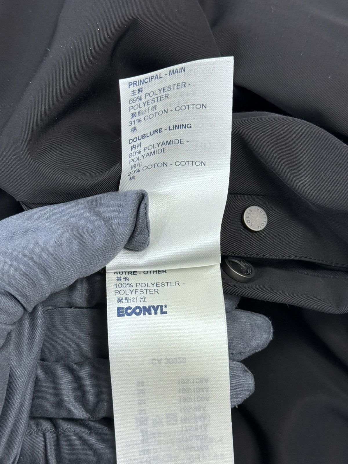 Louis Vuitton x VIRGIL ABLOH MONOGRAM PRINT RESERVABLE JACKET Size US XXL / EU 58 / 5 - 12 Thumbnail