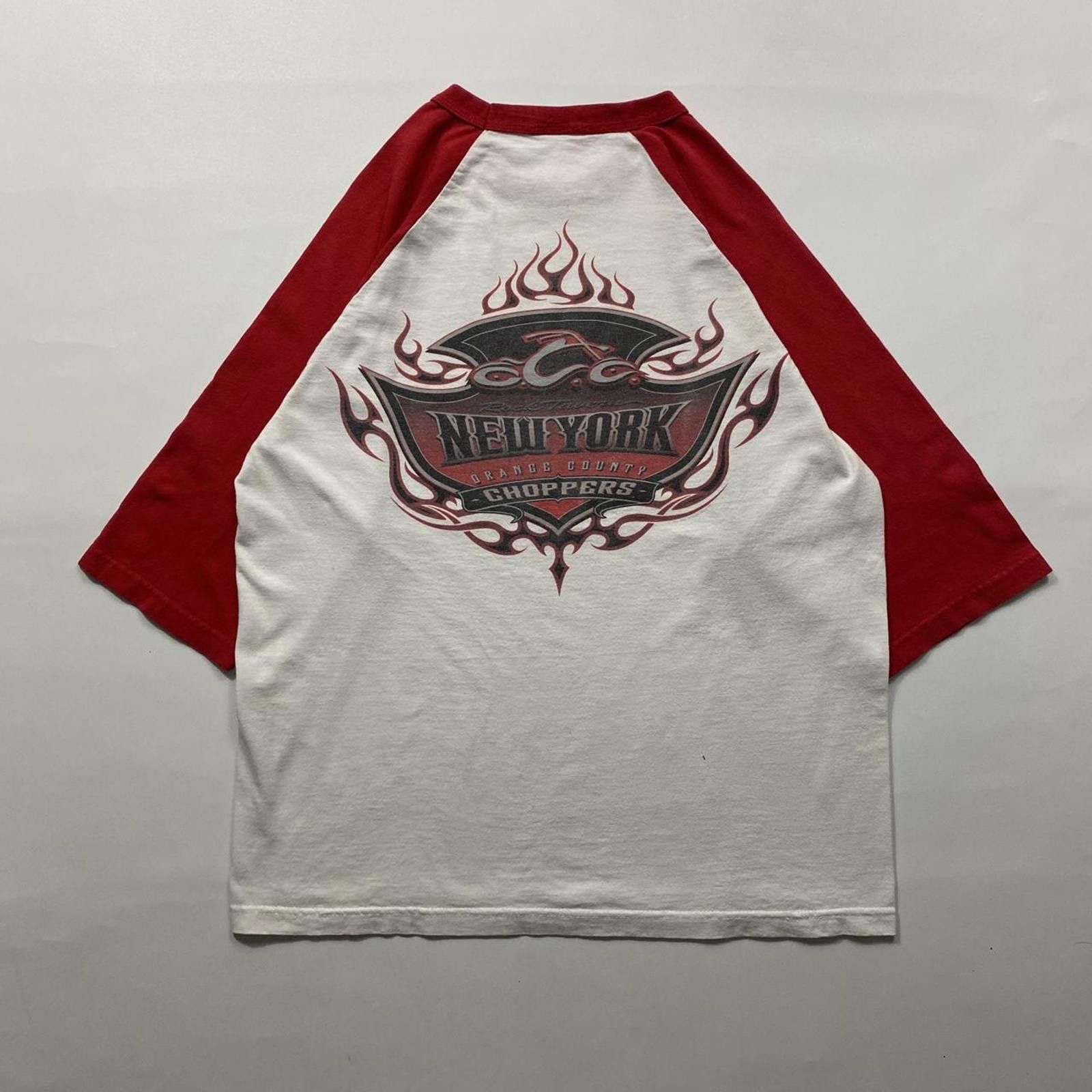 Vintage Y2K Orange County Choppers Red White Shirt Size US L / EU 52-54 / 3 - 1 Thumbnail