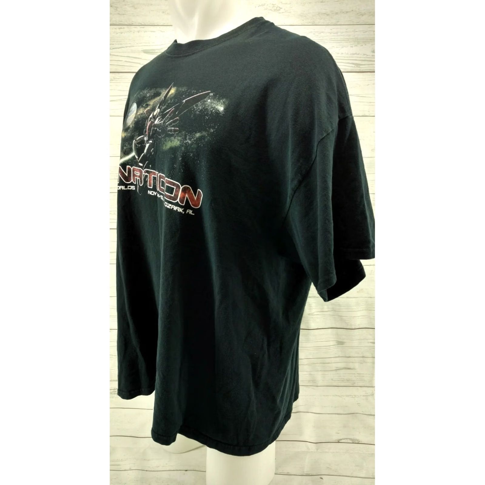 Gildan Fanaticon Ozark Alabama 2015 Shirt Black Size 2XL Mens Size US XXL / EU 58 / 5 - 3 Thumbnail