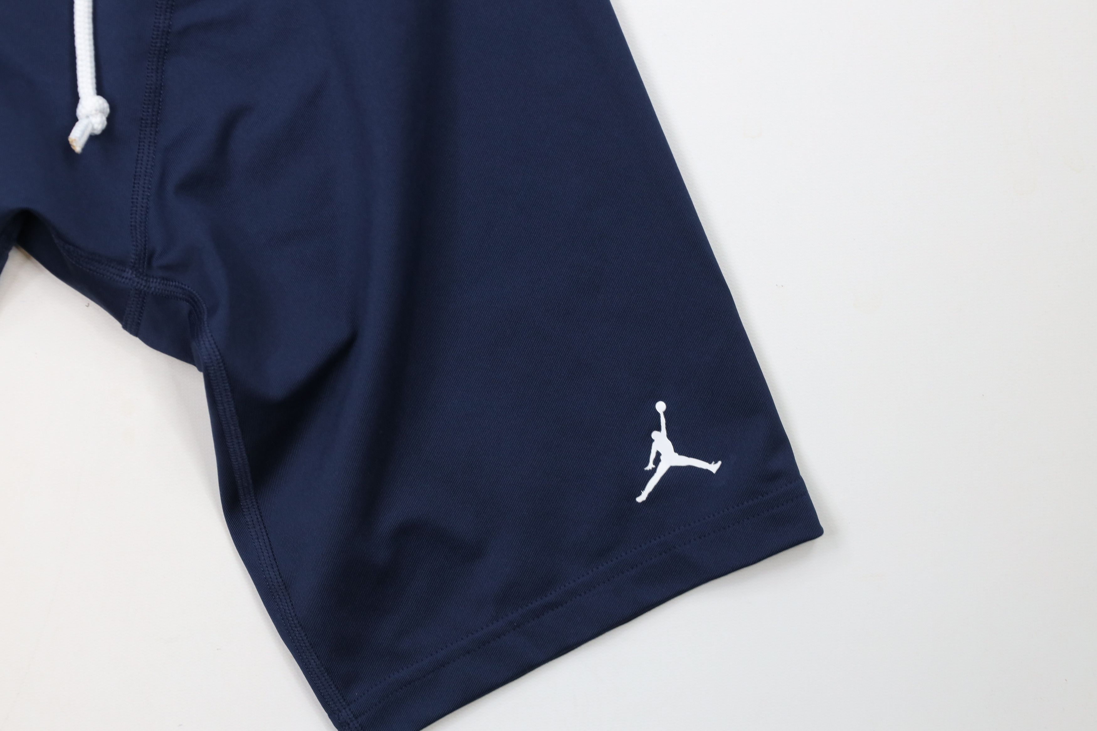 Nike × Vintage Nike Air Jordan University of Michigan Spandex Shorts USA Size US 36 / EU 52 - 5 Thumbnail