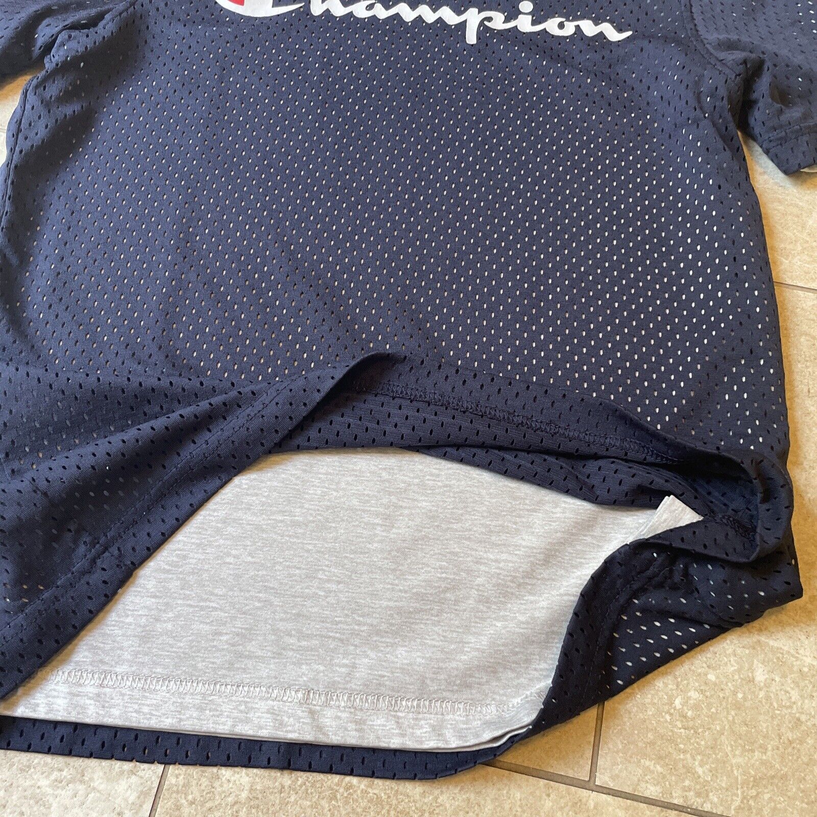 Champion Champion double layer mesh tee shir Size US M / EU 48-50 / 2 - 5 Thumbnail