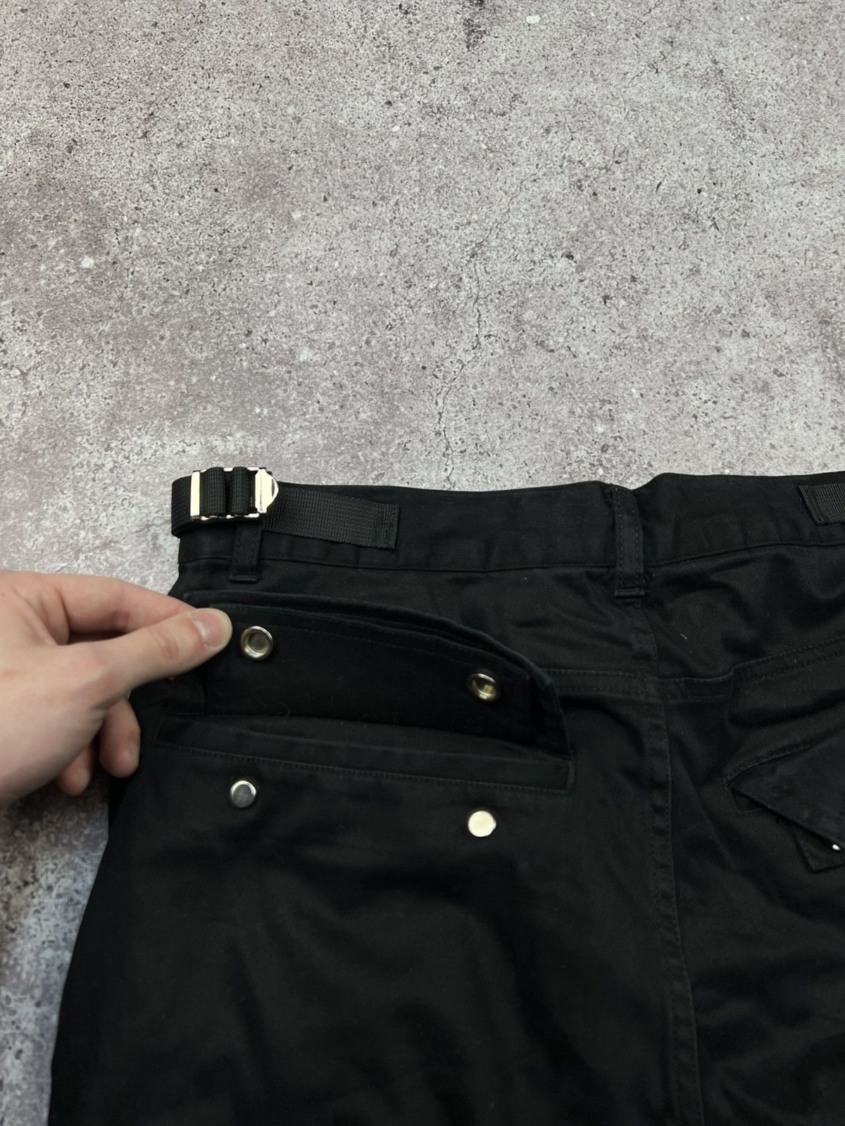 Vuja De Vuja Dé Avant Garde Flared Cargo Pants Japanese Brand Size US 32 / EU 48 - 8 Thumbnail