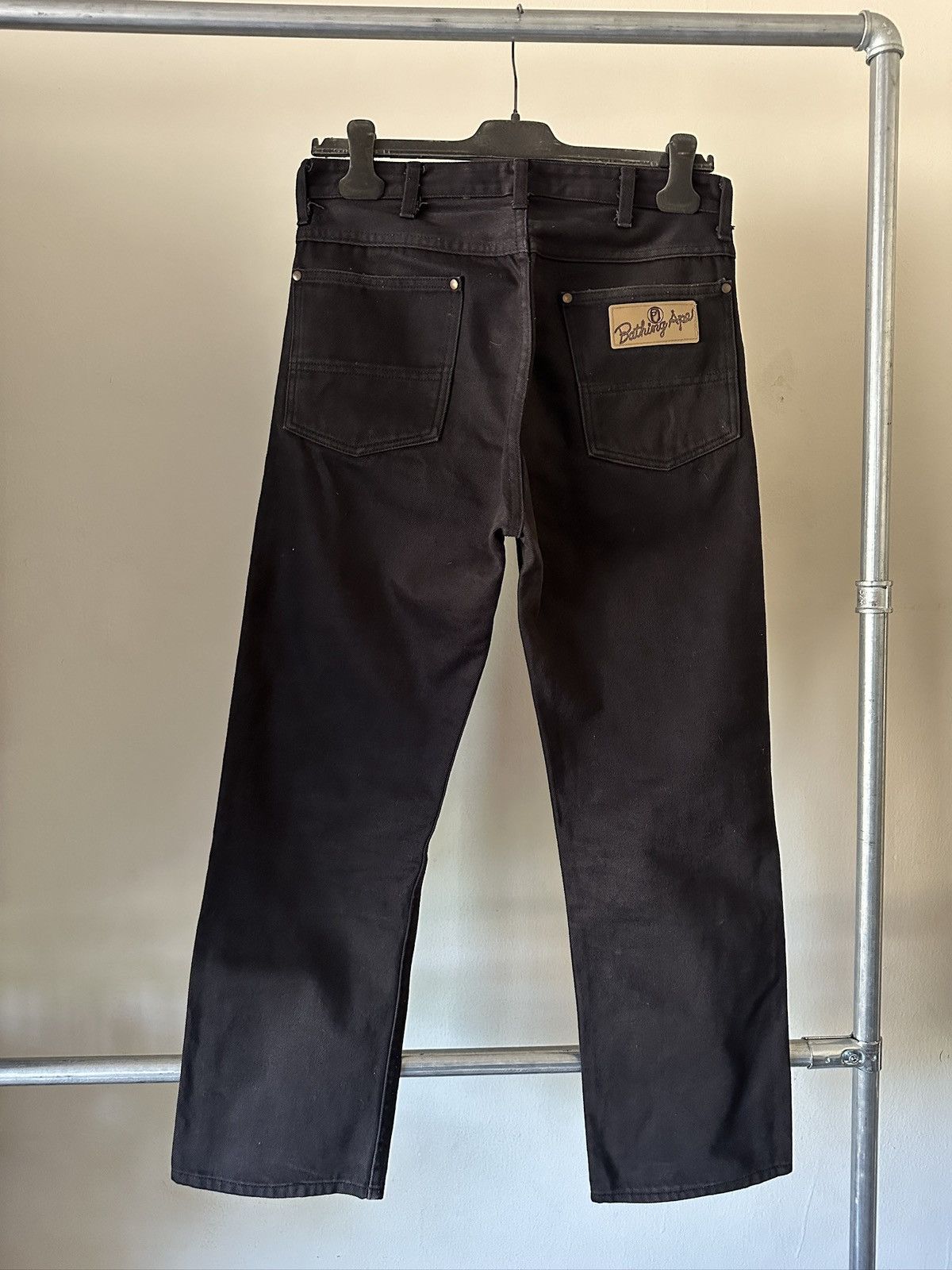 Bape 1990s Bape Duck Cotton Pant Black Jeans Size US 30 / EU 46 - 2 Thumbnail