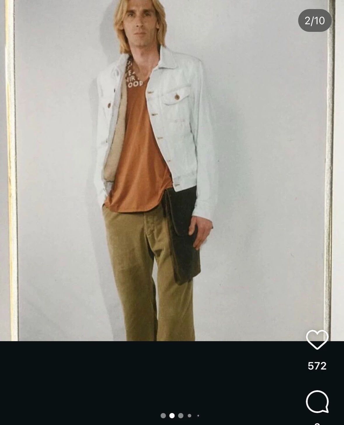 Maison Margiela White Fleece-Lined Button-Up Jacket Size US M / EU 48-50 / 2 - 8 Thumbnail