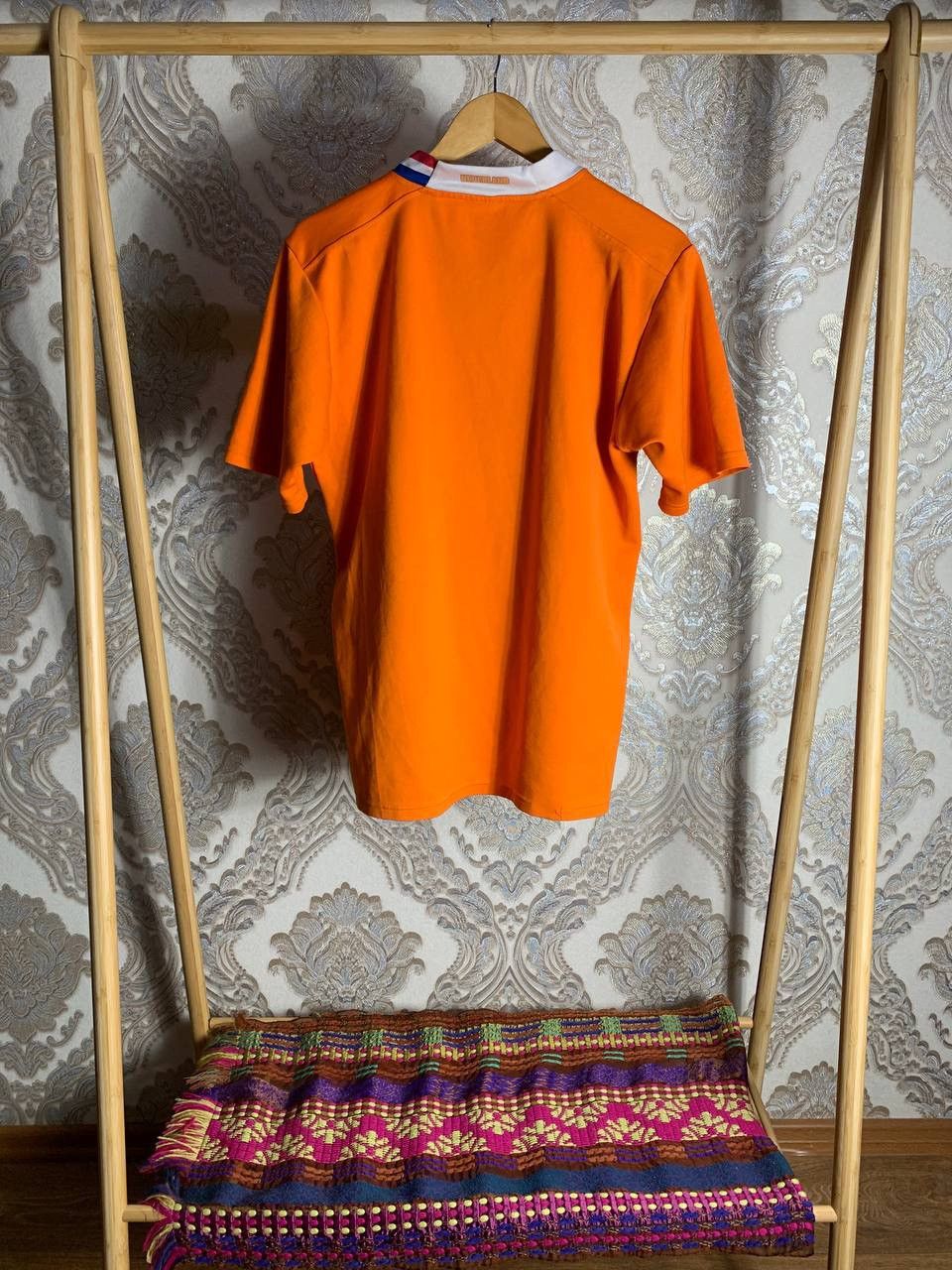 Nike × Vintage VERY RARE NIKE NETHERLANDS KNVB SOCCER JERSEY Y2K RETRO 90s Size US L / EU 52-54 / 3 - 8 Thumbnail