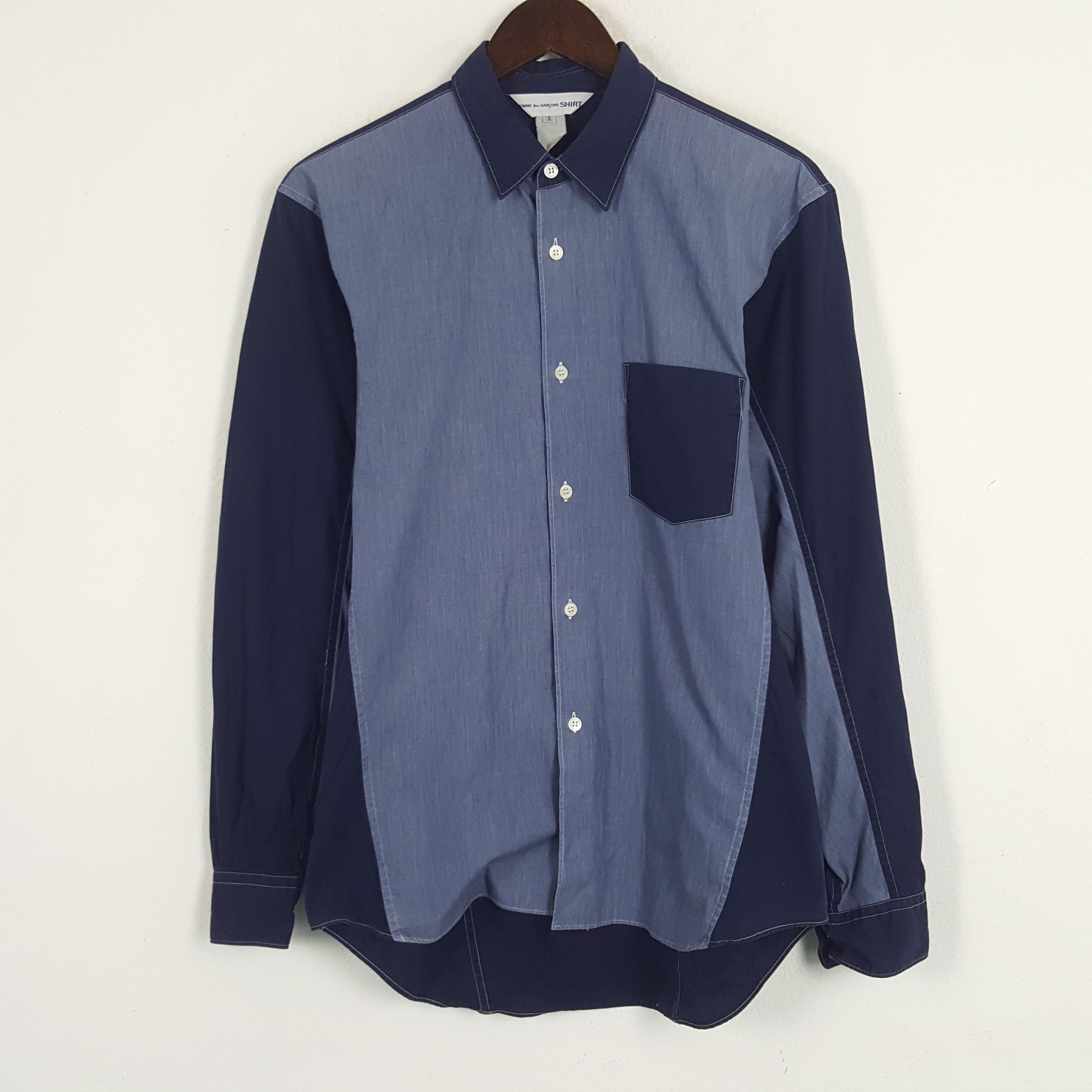 Comme des Garcons SHIRT × Japanese Brand × Vintage Vintage Comme des Garcons Japan Button Up Shirt Size US M / EU 48-50 / 2 - 1 Thumbnail