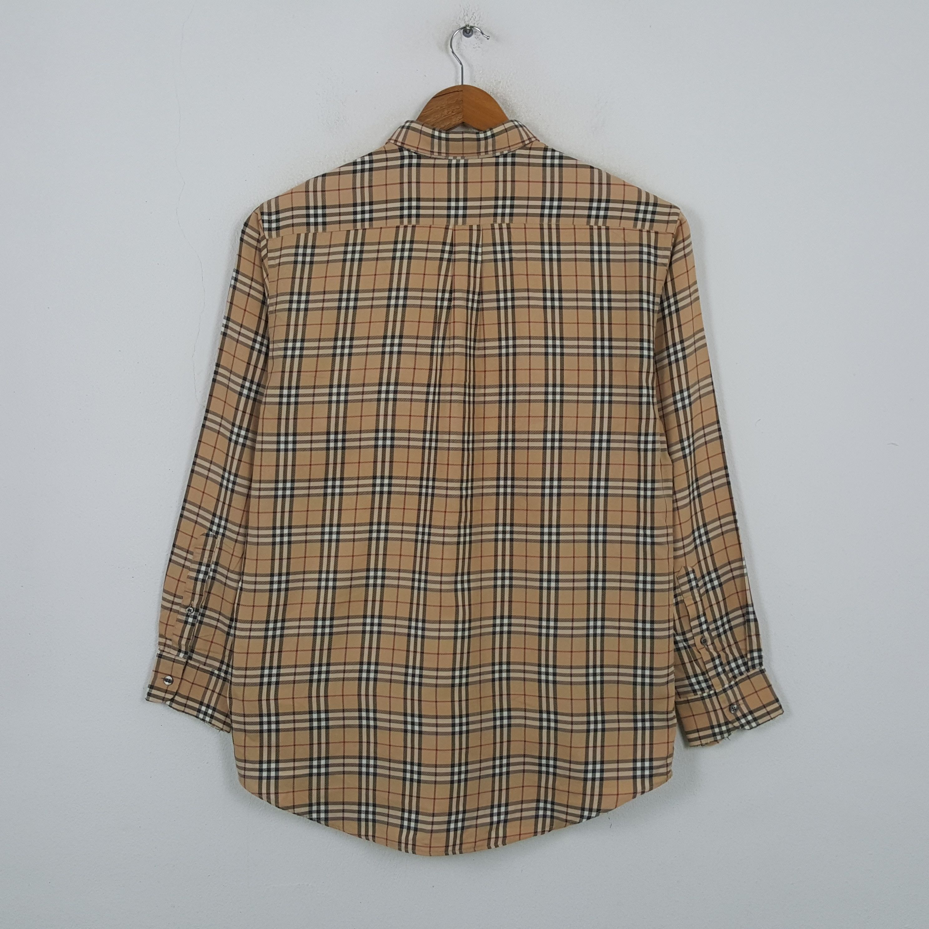 Burberry Vintage Burberry London Fashion Brand Shirt RR12 Size US XL / EU 56 / 4 - 3 Thumbnail