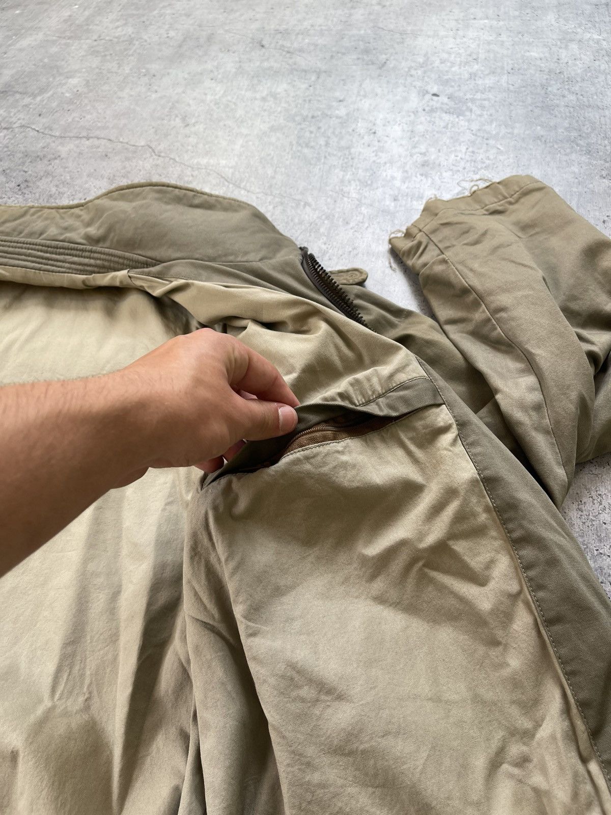 Other Vintage Schoot NYC Military USA Multi Pocket Jacket Size US XL / EU 56 / 4 - 25 Thumbnail