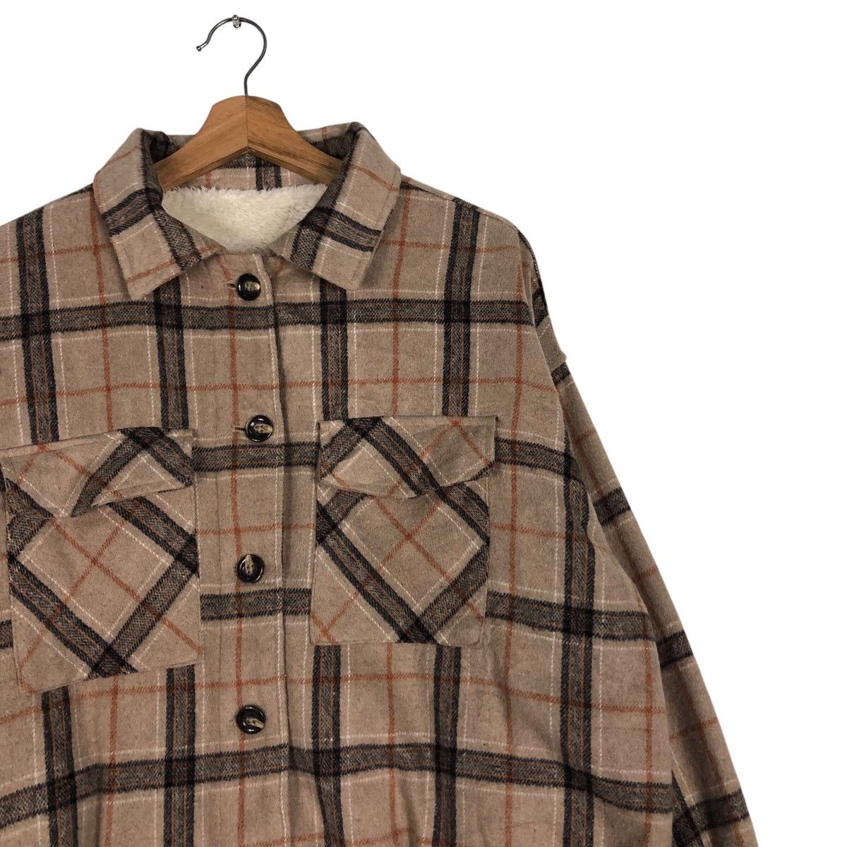 Flannel 📌Vintage Flannel Jacket Tartan Private Pause Issey Miyake Size US L / EU 52-54 / 3 - 7 Thumbnail
