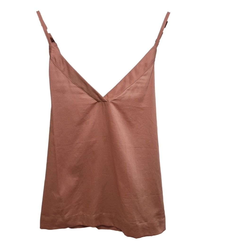 Athleta NWT Athleta Cotton Dreams Light Pink Mauve Cami Sleep Tank Size M / US 6-8 / IT 42-44 - 5 Thumbnail