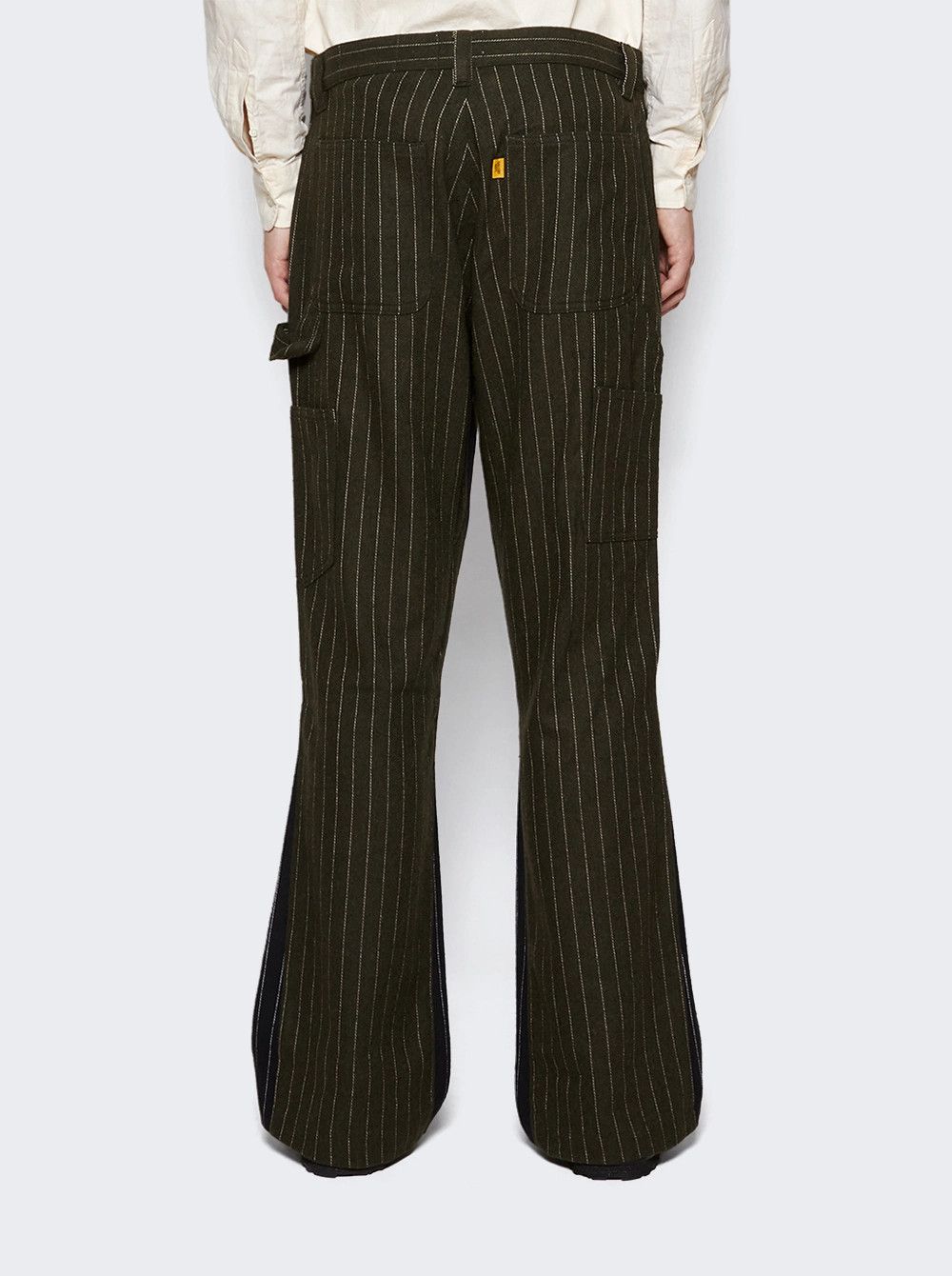 Gallery Dept. o1mle0825 Business Carpenter Flare Pants in Olive Size US 29 - 4 Thumbnail