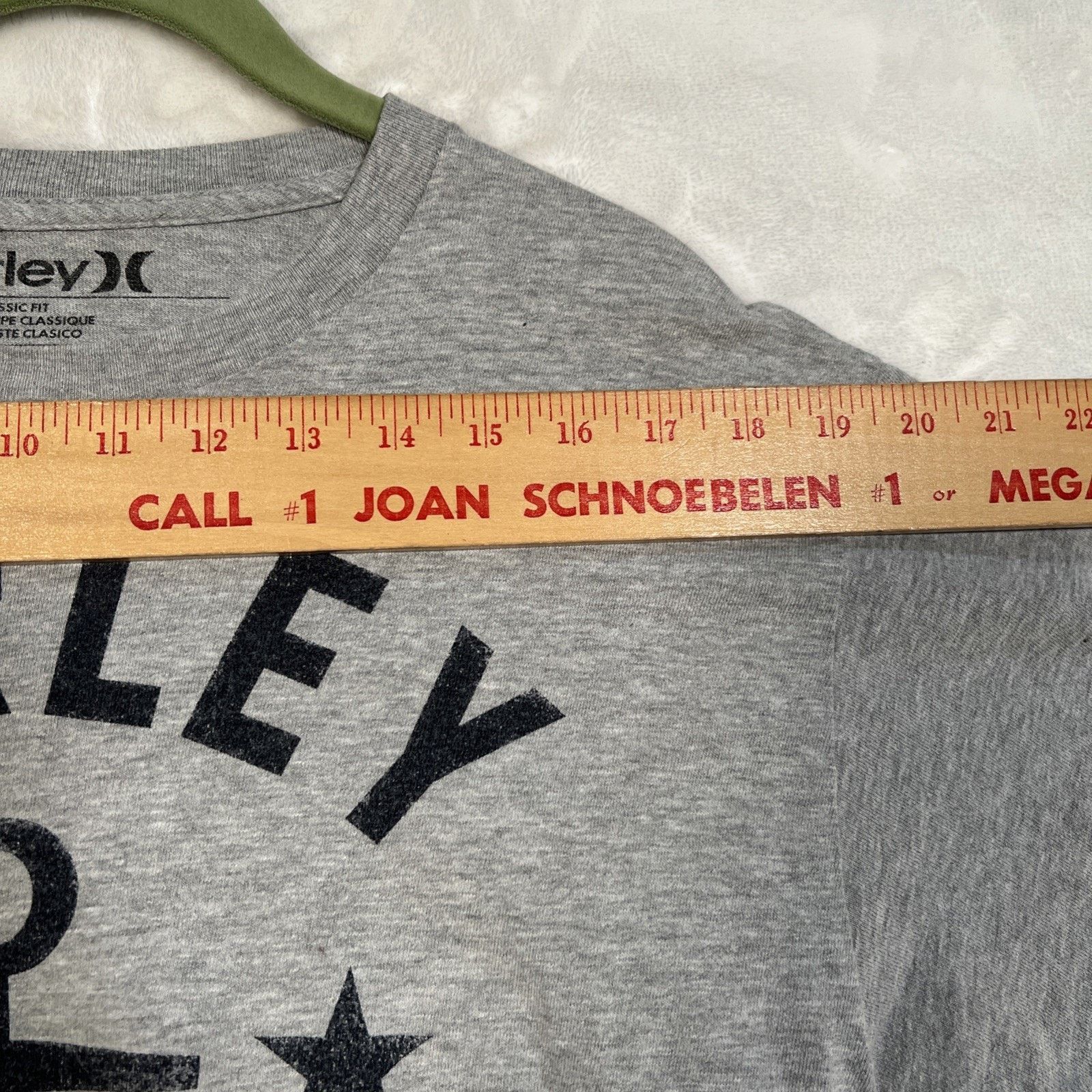 Hurley Hurley Cotton T-Shirt Men's M Gray Sailing Graphic Print Size US M / EU 48-50 / 2 - 6 Thumbnail