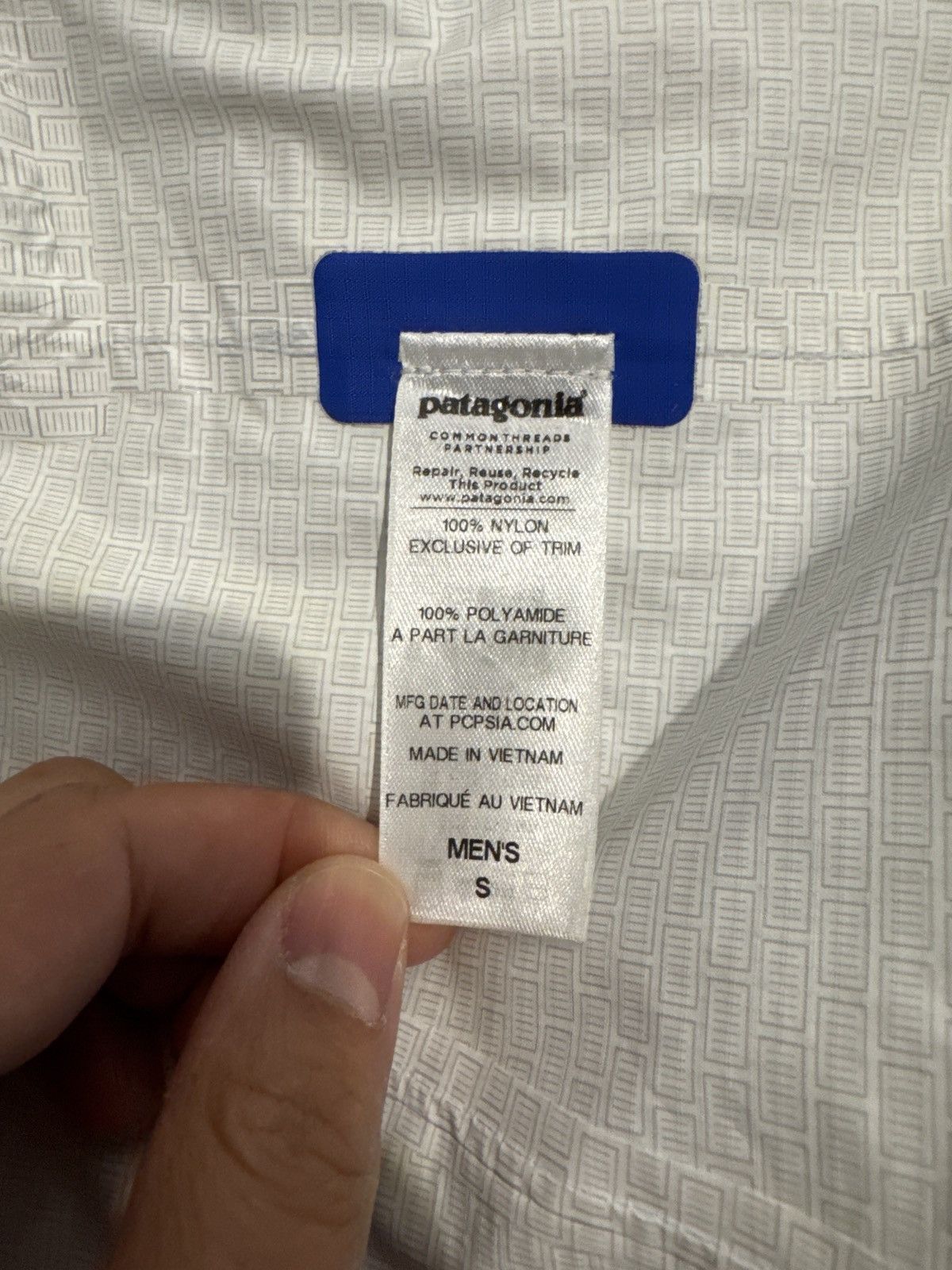 Patagonia Patagonia Blue Rain Jacket Size US S / EU 44-46 / 1 - 10 Thumbnail