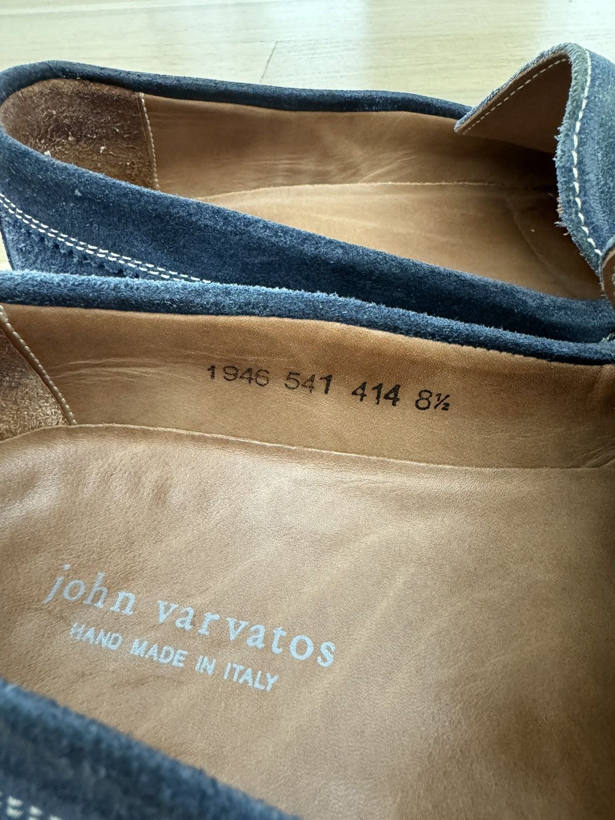 John Varvatos Suede loafers Size US 8.5 / EU 41-42 - 3 Thumbnail