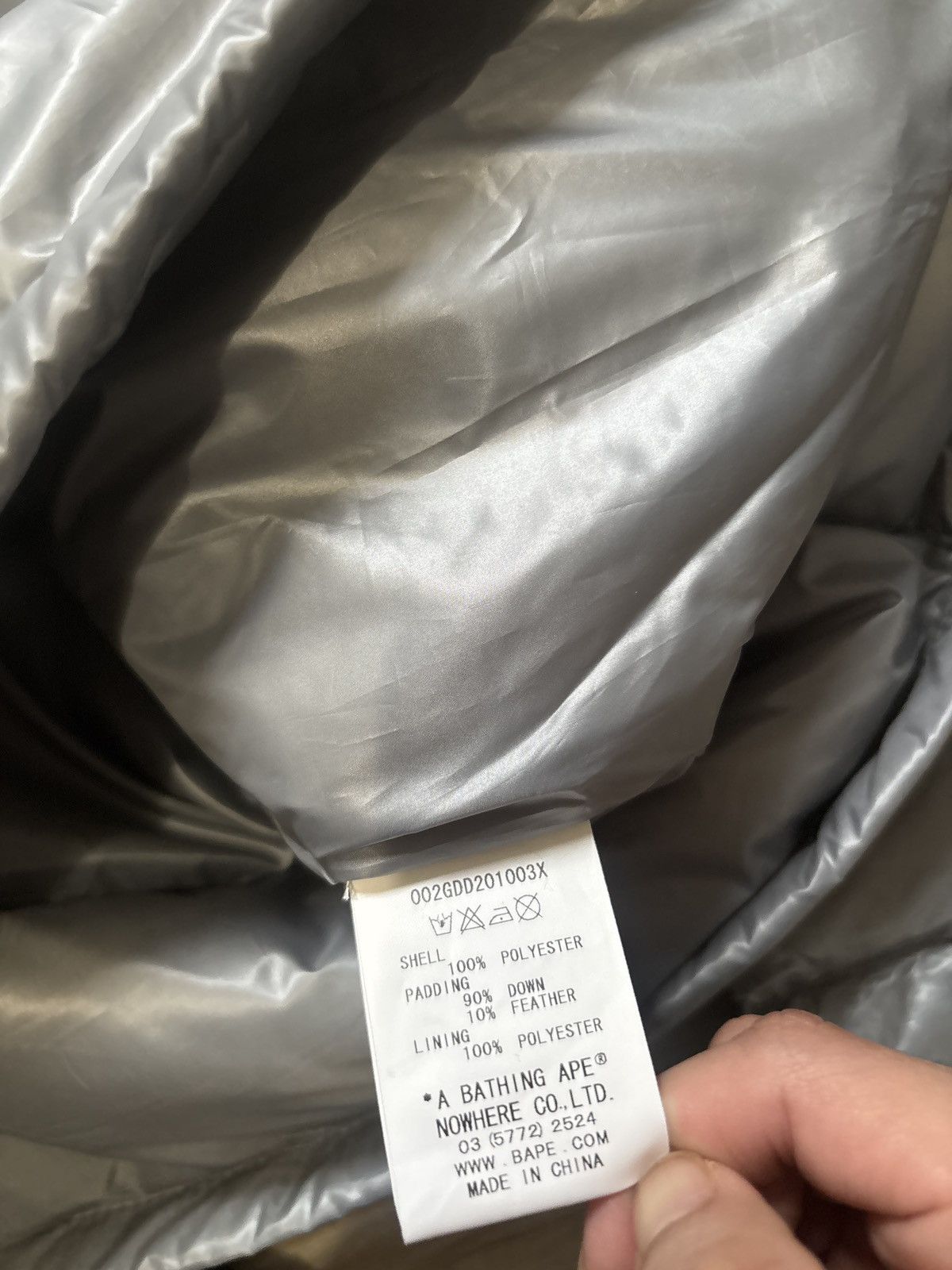 Bape BABY MILO puffer Size US S / EU 44-46 / 1 - 5 Thumbnail