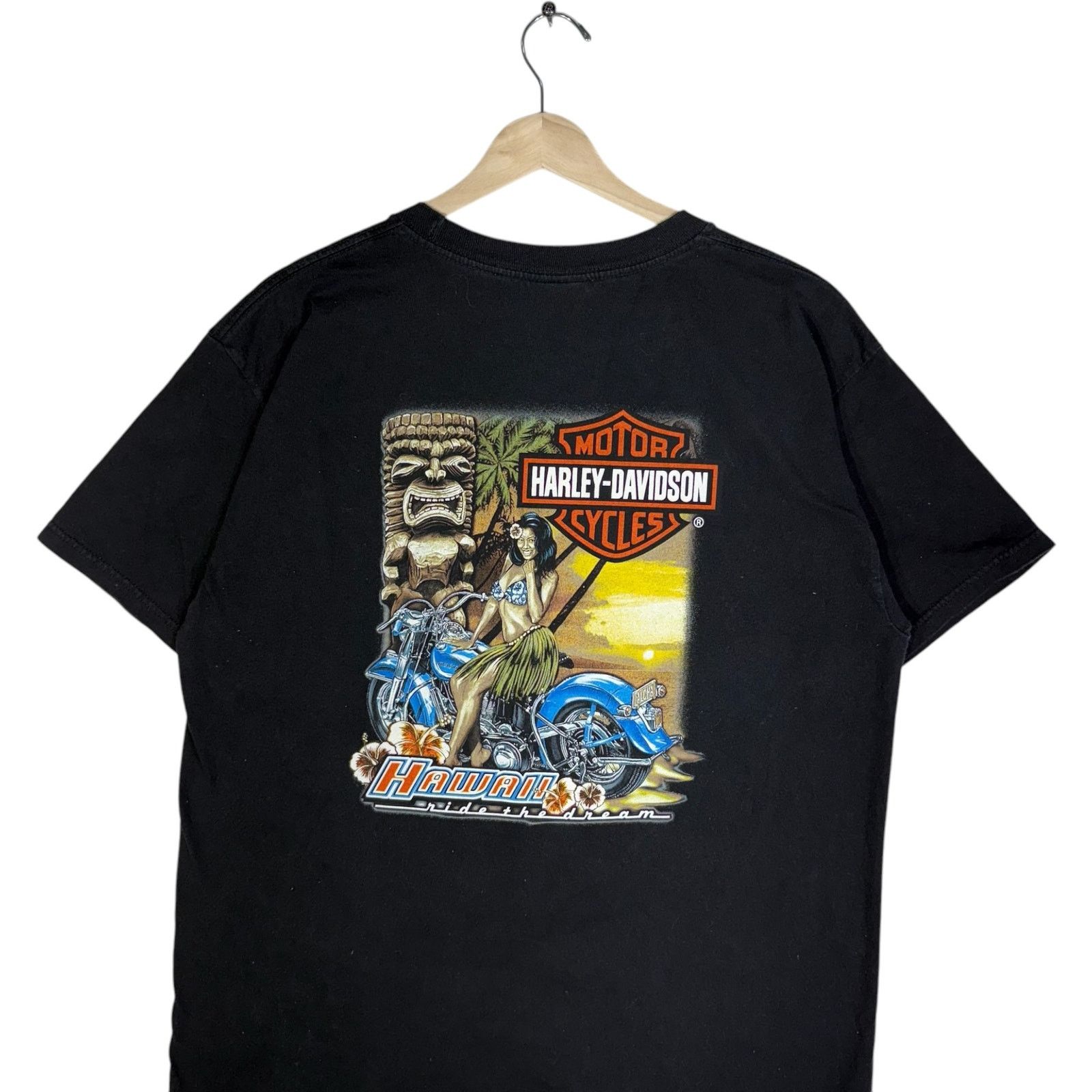 Harley Davidson Vintage Harley Davidson Hawaii Pinup Tee Large Size US L / EU 52-54 / 3 - 6 Thumbnail