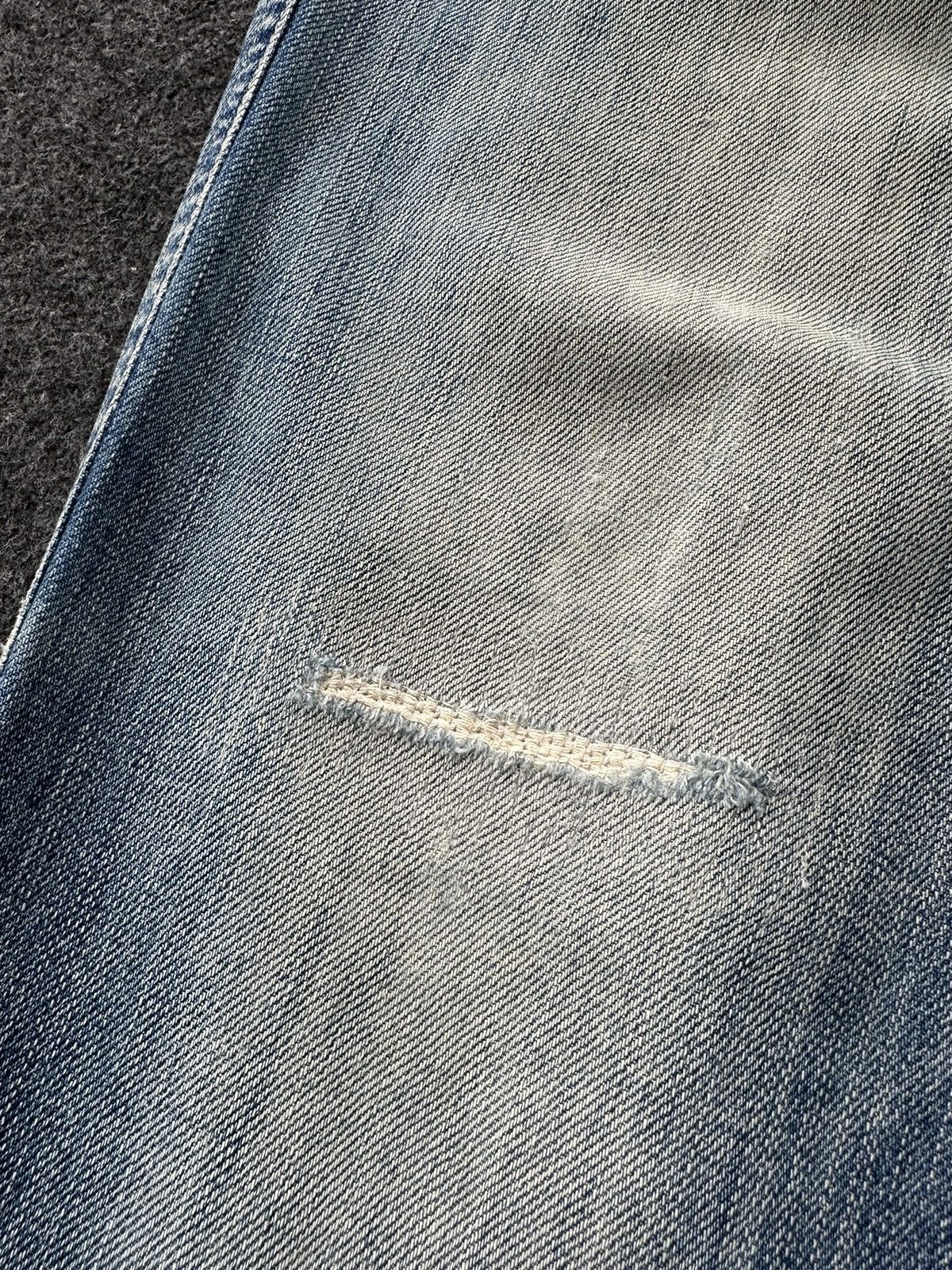 Diesel Vintage Diesel Industries Faded Wash Denim Size 31 D100 Size US 31 - 7 Thumbnail