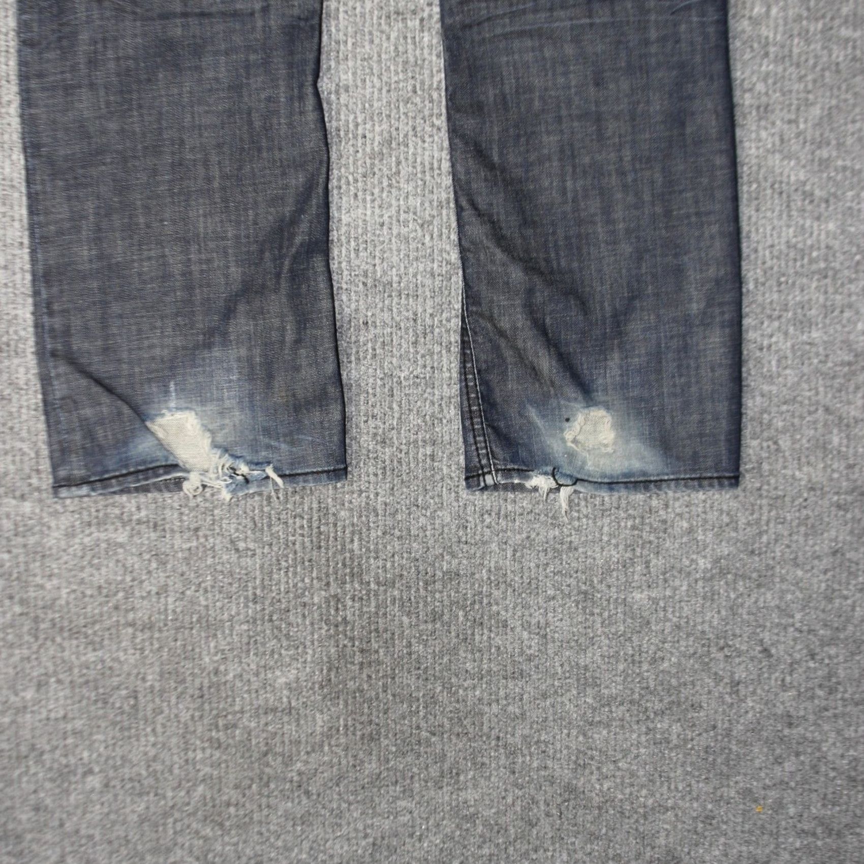 Buffalo David Bitton Buffalo David Bitton Driven Jeans Mens 36 Blue Distressed Denim W36 L30.5 Size US 36 / EU 52 - 5 Thumbnail
