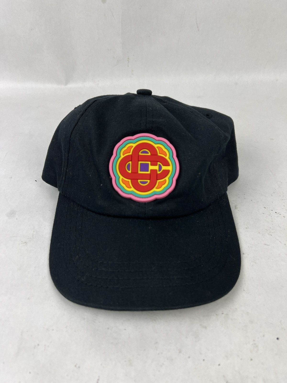 image of Casablanca Logo Hat in Black, Men's