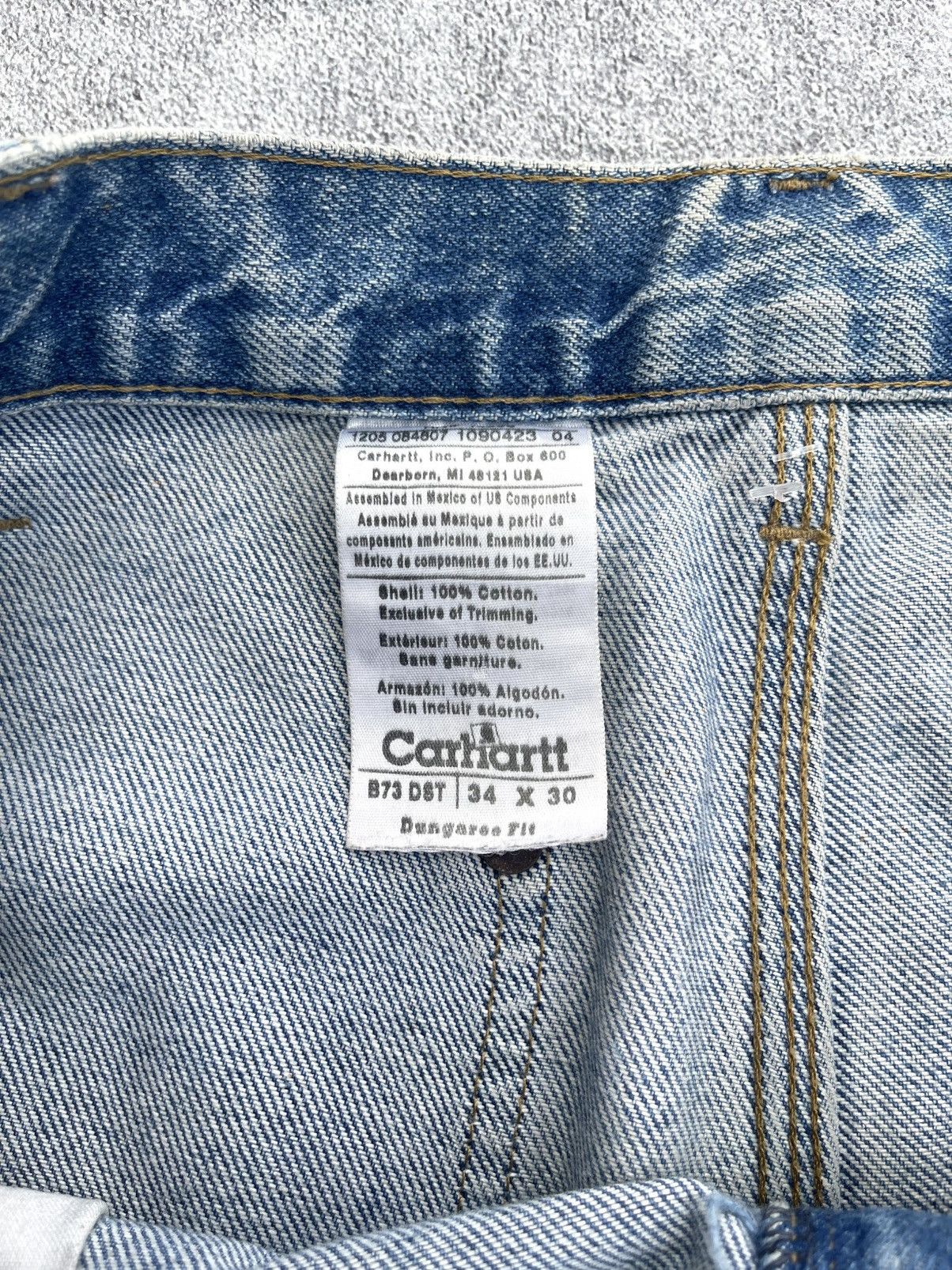 Carhartt Vintage Carhartt Doubleenee B73 DST Size US 34 / EU 50 - 8 Thumbnail