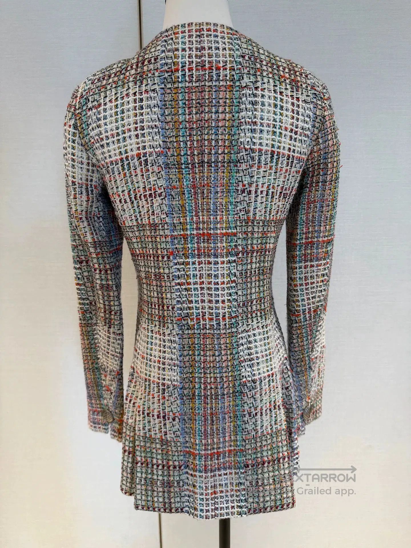Chanel Chanel Cuba Series Tweed Coat Dress. Size US S / EU 44-46 / 1 - 2 Thumbnail