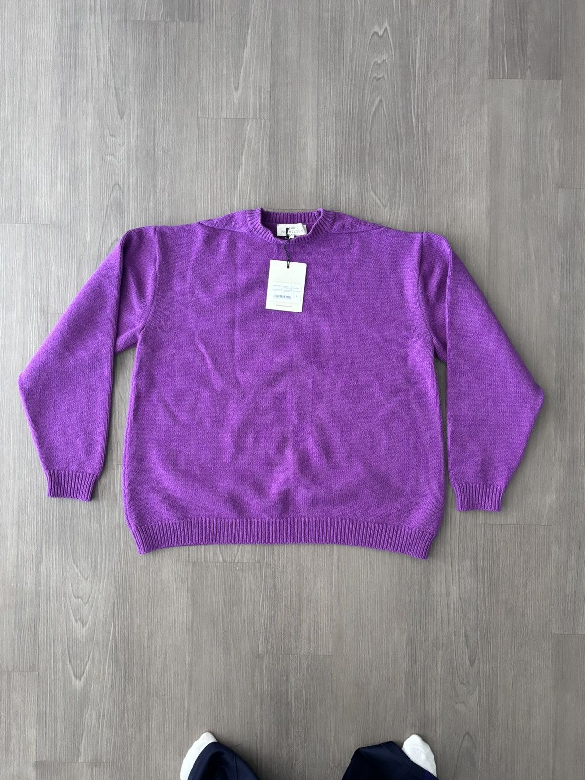 Studio Nicholson Studio Nicholson Hemyl Lambswool Crew Knit Size US S / EU 44-46 / 1 - 1 Thumbnail