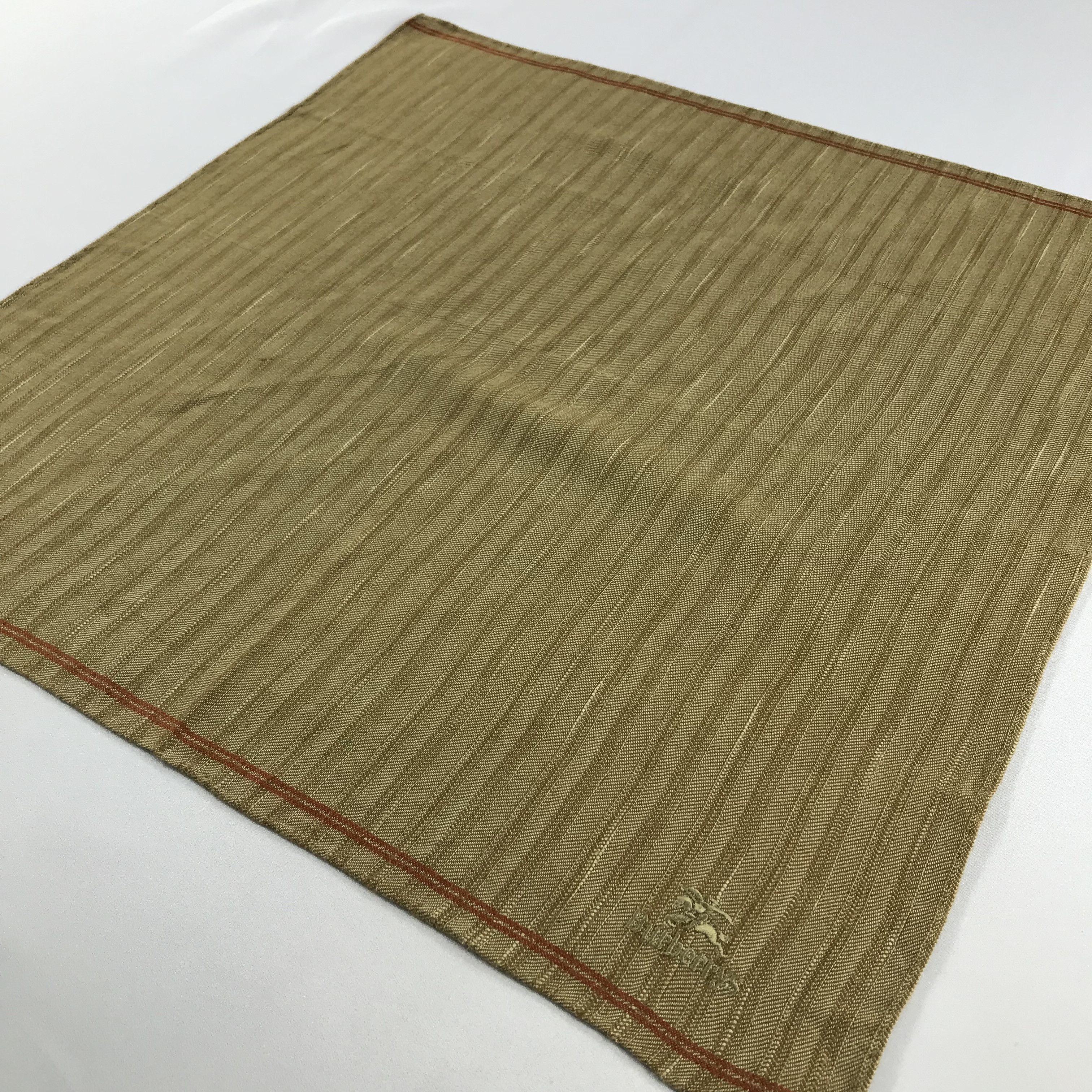 Burberry × Vintage Burberry Bandana / Handkerchief / Neckerchief - S2547 Size ONE SIZE - 2 Thumbnail