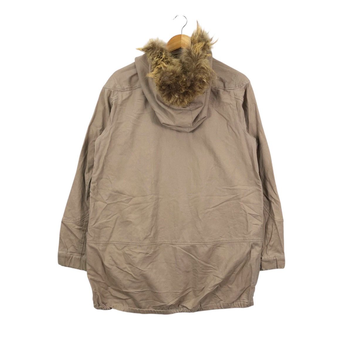 Japanese Brand × Tsumori Chisato Japanese Brand TSUMORI CHISATO Issey Miyake Fur Parka Jacket Size L / US 10 / IT 46 - 4 Thumbnail
