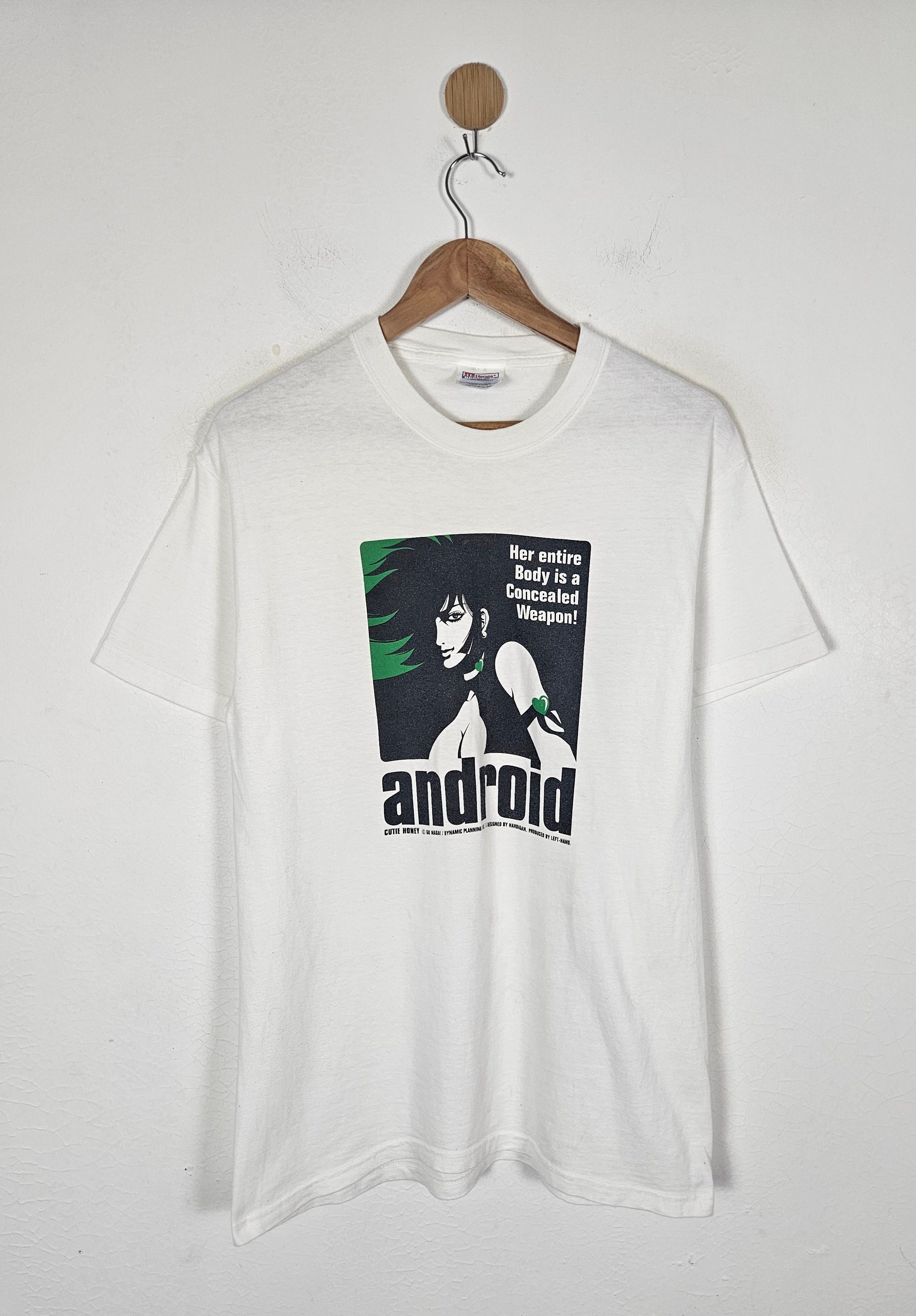 Anime × Vintage Vintage Android Cutie Honey Anime Manga shirt Size US M / EU 48-50 / 2 - 1 Thumbnail