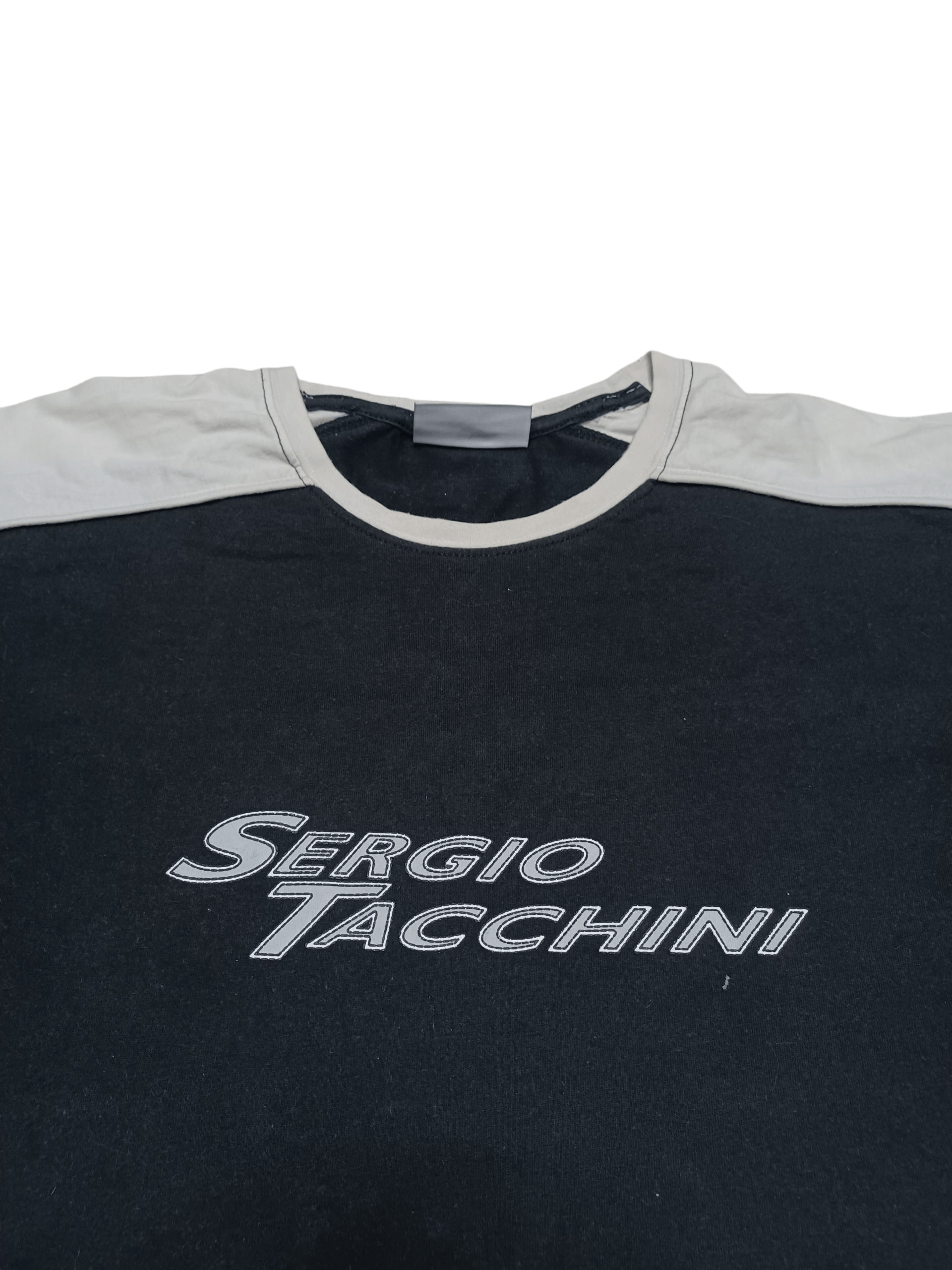 Sergio Tacchini SERGIO TACCHINI VINTAGE BIGLOGO TEE STREETWEAR Size US XL / EU 56 / 4 - 2 Thumbnail