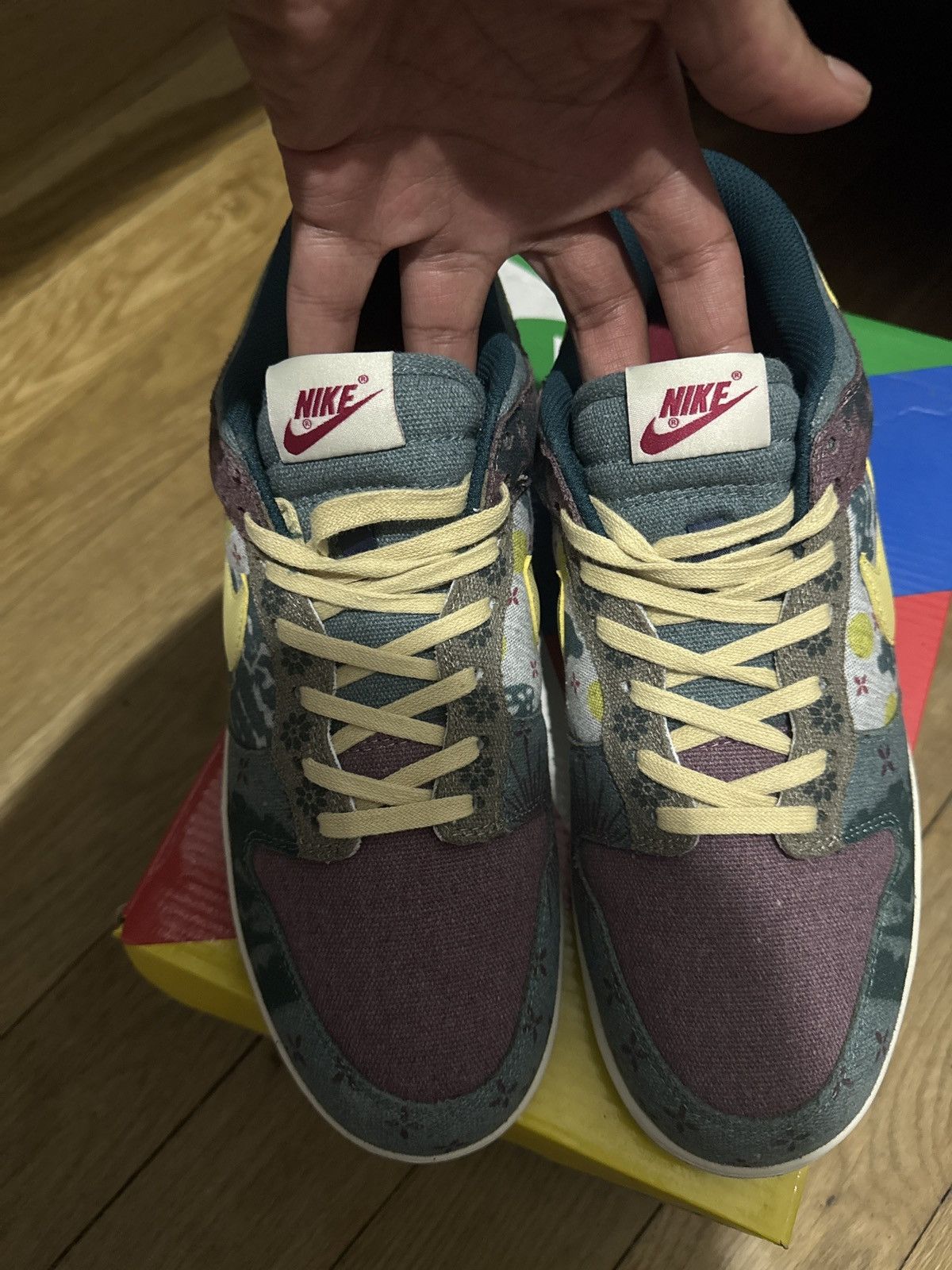 Nike Dunk Low “Community Gardens” Size US 12 / EU 45 - 9 Thumbnail