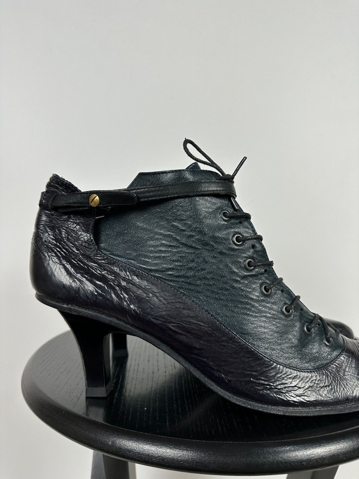 Marithe + Francois Girbaud Vintage Marithe Francois Girbaud Lace Up Ankle Boots Size US 10 / IT 40 - 15 Thumbnail