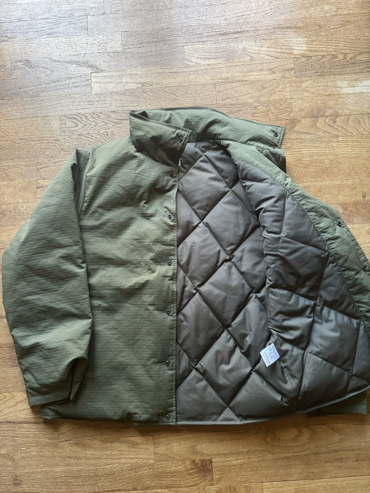 South2 West8 Olivr Down Ripstop Jacket Size US S / EU 44-46 / 1 - 3 Thumbnail