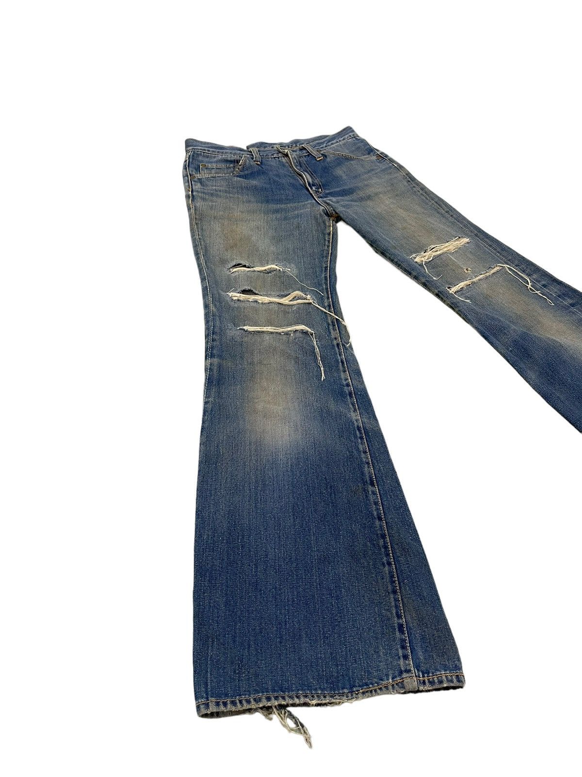 Japanese Brand Flare Jeans Vtg 90s Big John Japan Boot Cut