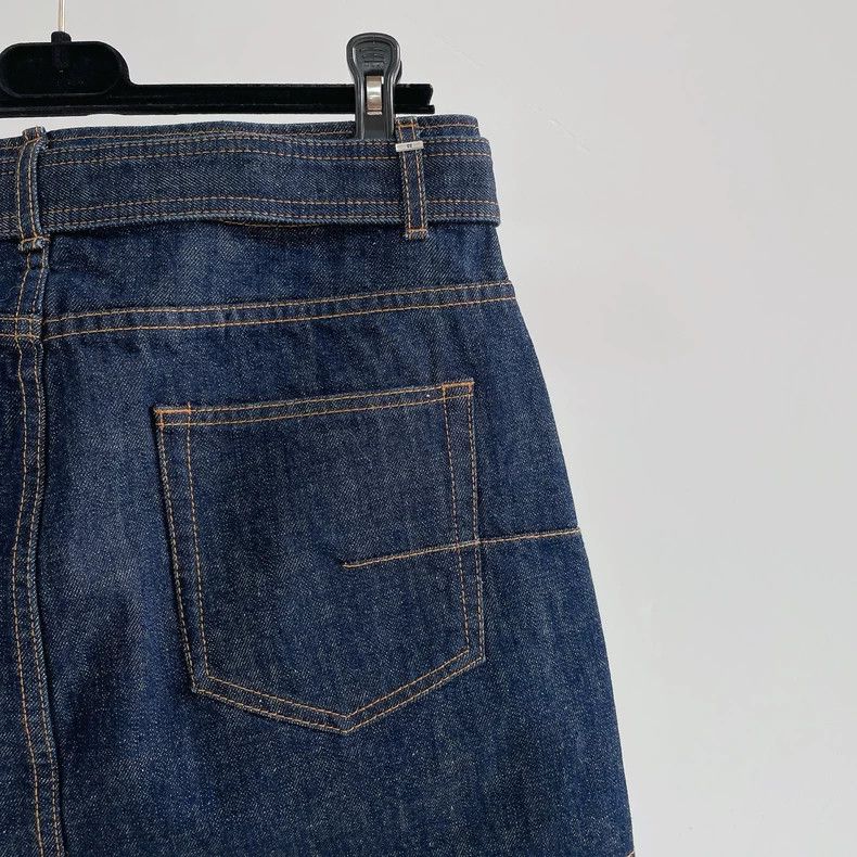 Dior Dior Blue denim skirt 2504-Nextarrow Size 26" / US 2 / IT 38 - 5 Thumbnail