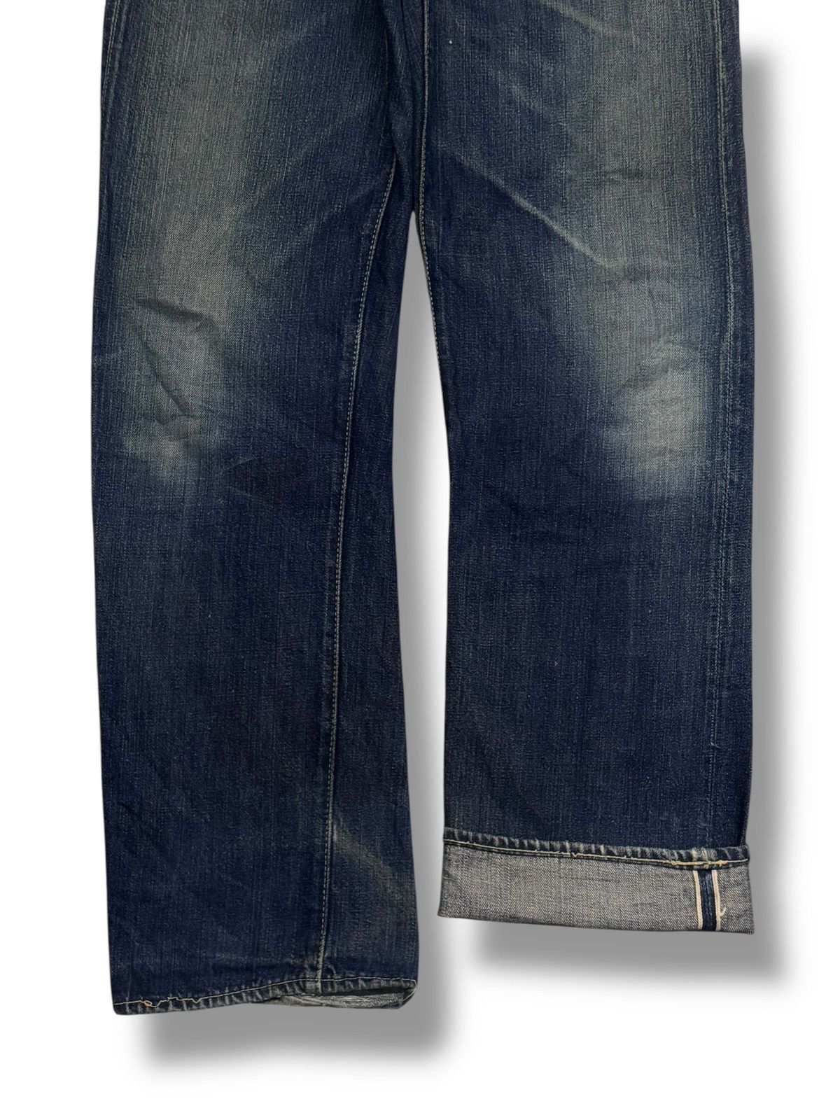 The Real McCoy's Vintage 00s Joe McCoys & Co Lot 901 Selvedge Denim Japan W31 Size US 31 - 6 Thumbnail