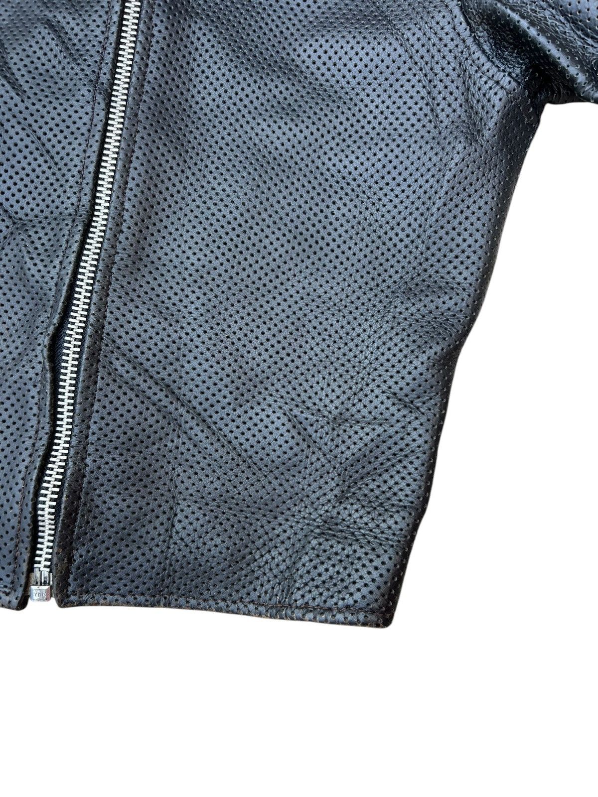 Leather Vintage Bikers Corin Motors Japan Patina Mesh Leather Shirt Size US S / EU 44-46 / 1 - 10 Thumbnail