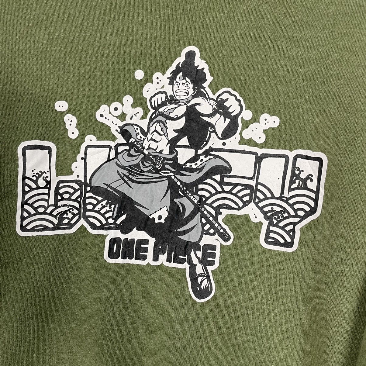 Japanese Brand One Piece Big Print Sweatshirt Size US L / EU 52-54 / 3 - 10 Thumbnail