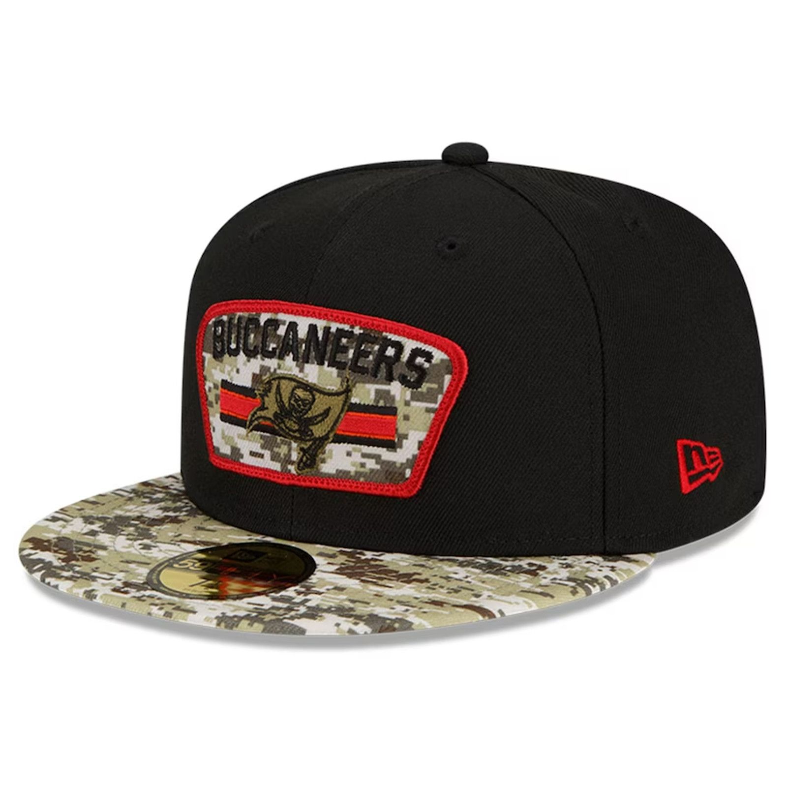 New Era Tampa Bay Bucs Hat 2021 Salute to Service 7 1/2 5950 New Era Size ONE SIZE - 2 Thumbnail