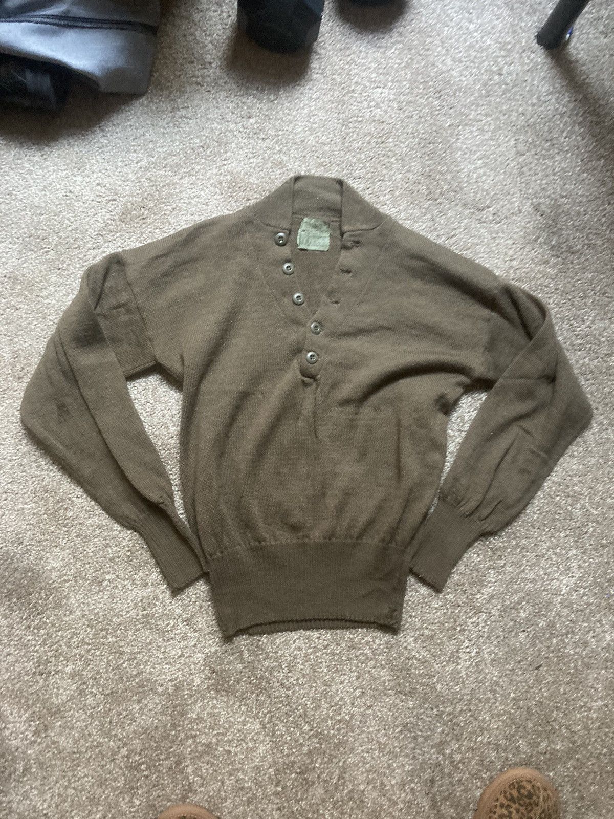 Vintage Vintage military sweater Size US M / EU 48-50 / 2 - 1 Thumbnail