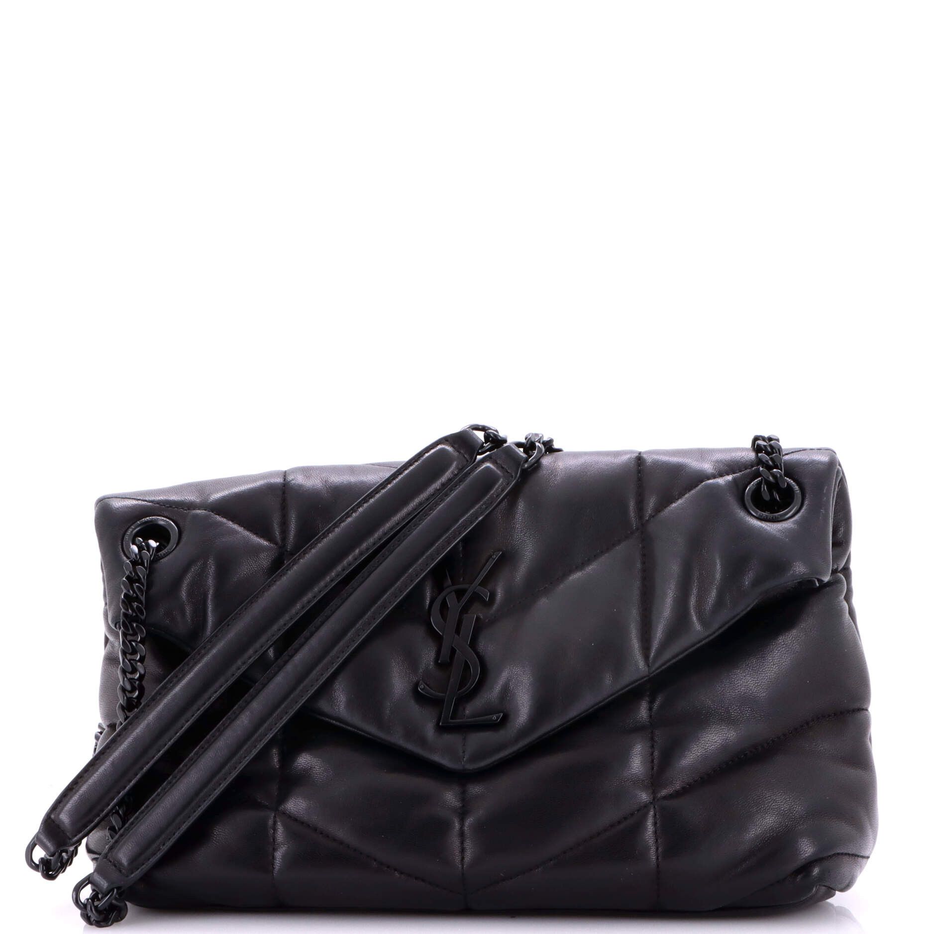 Saint Laurent Paris Loulou Puffer Shoulder Bag Size ONE SIZE - 1 Thumbnail